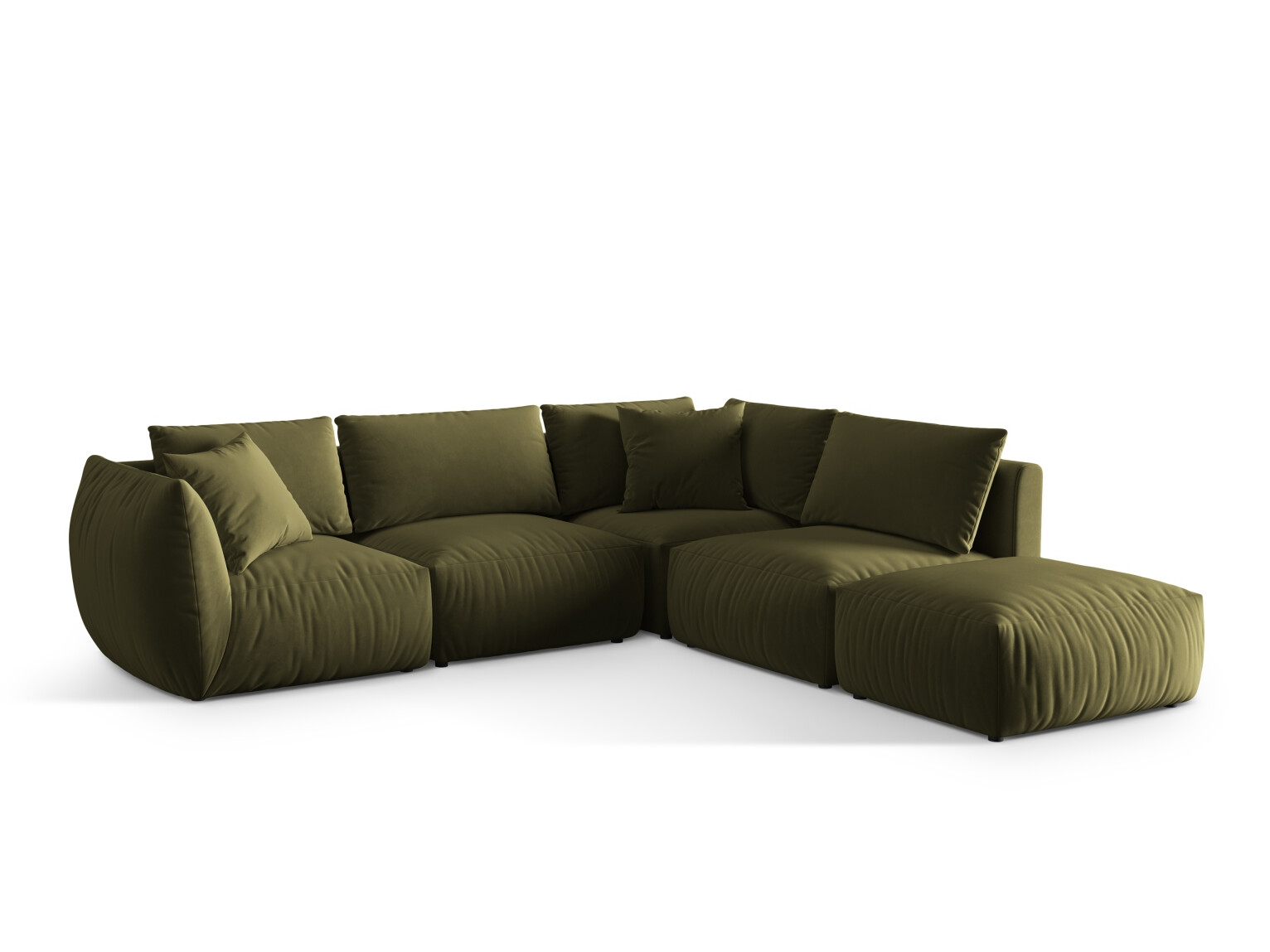 Modulares Ecksofa Ruvmone 108 (Casino Forest)