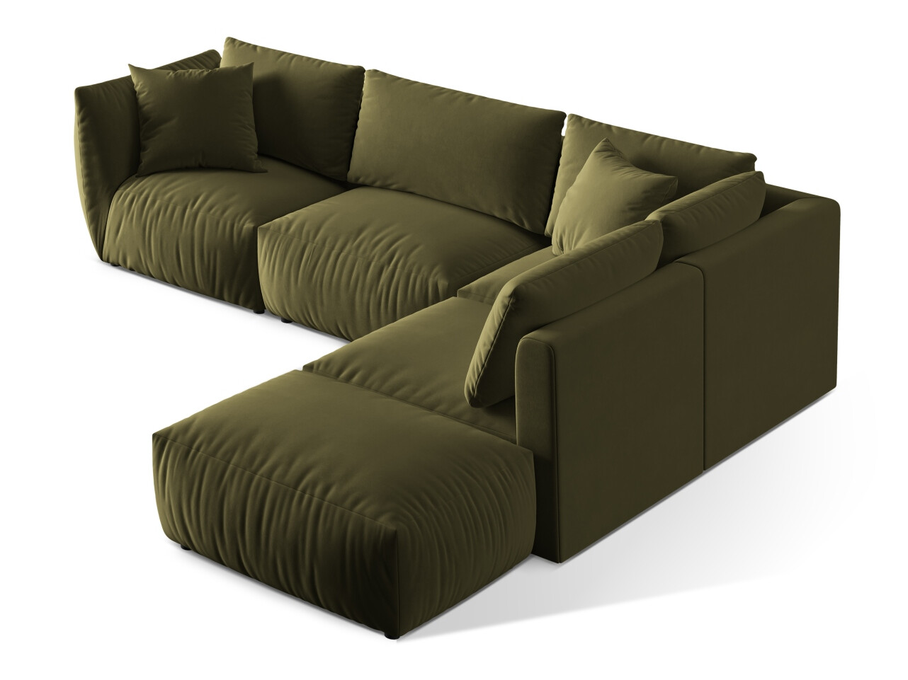Modulares Ecksofa Ruvmone 108 (Casino Forest)