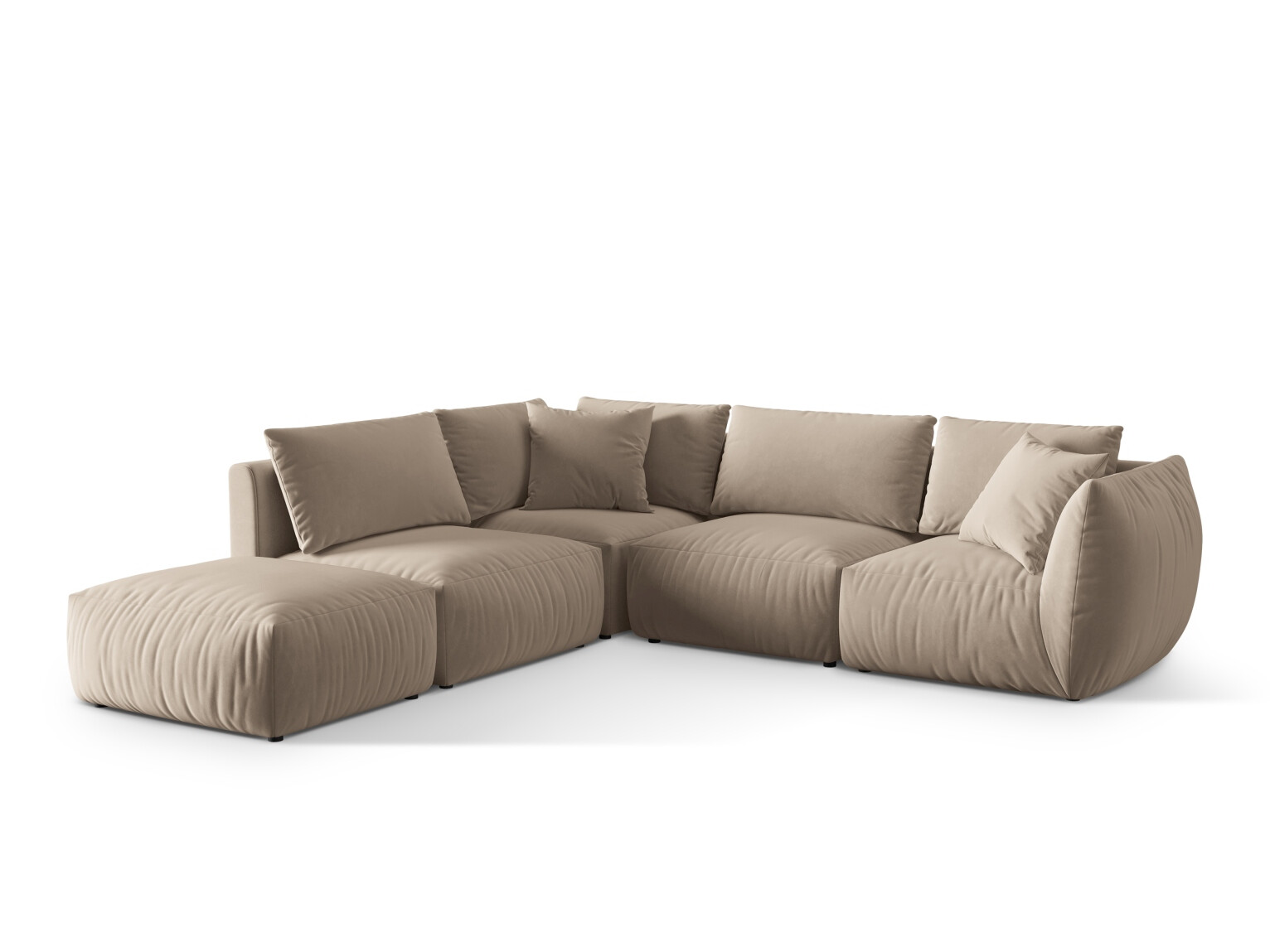 Modulares Ecksofa Ruvmone 108 (Casino Pearl)