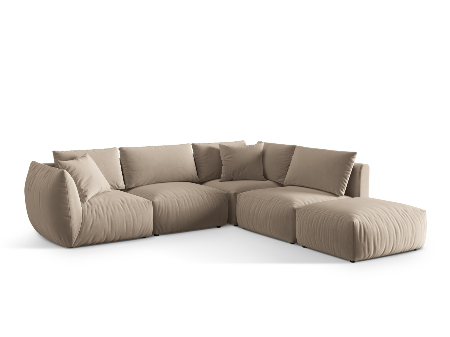 Modulares Ecksofa Ruvmone 108 (Casino Pearl)