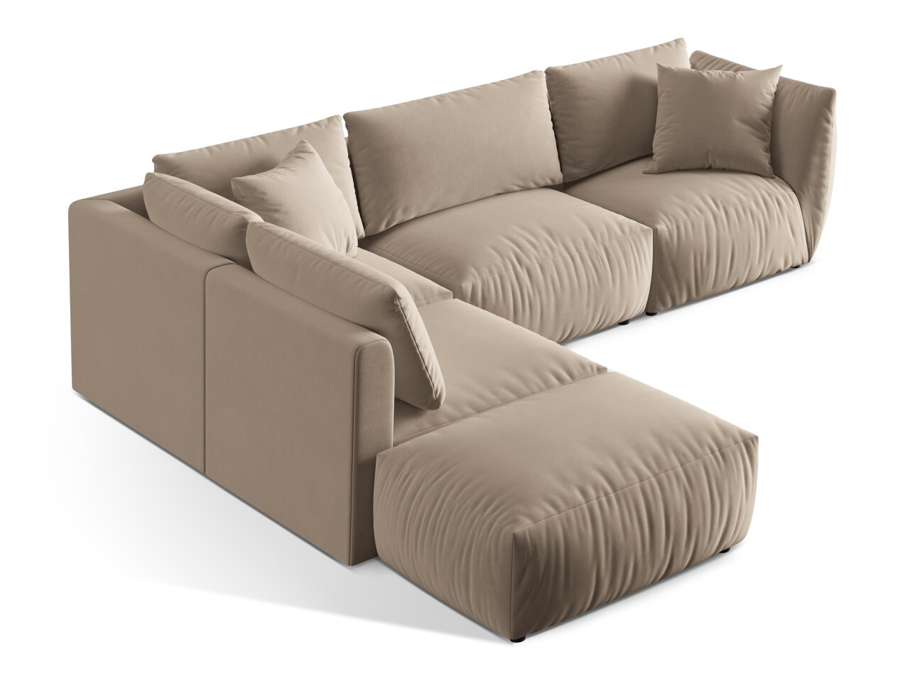 Modulares Ecksofa Ruvmone 108 (Casino Pearl)