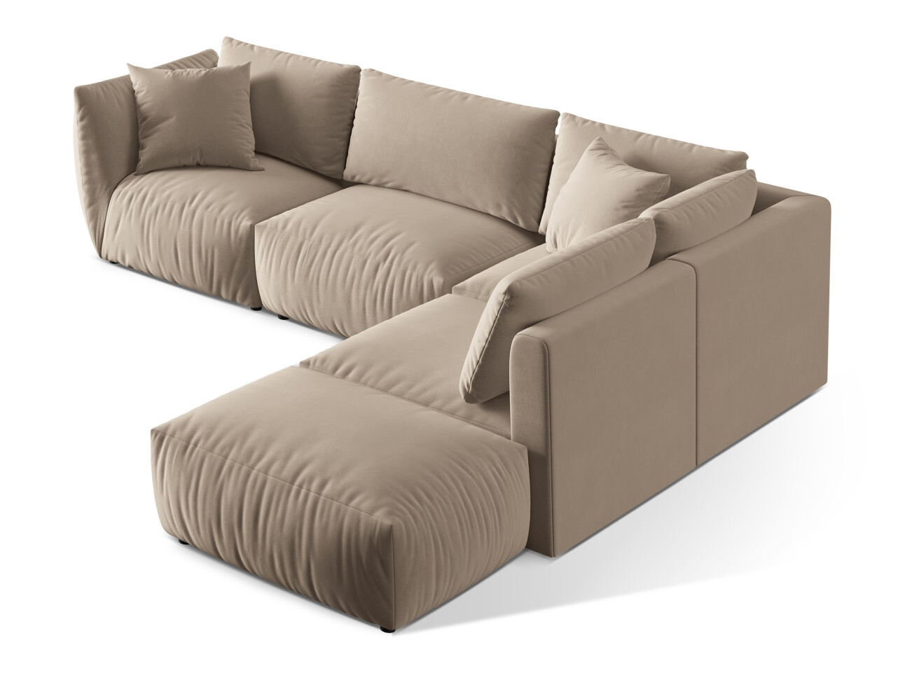 Modulares Ecksofa Ruvmone 108 (Casino Pearl)