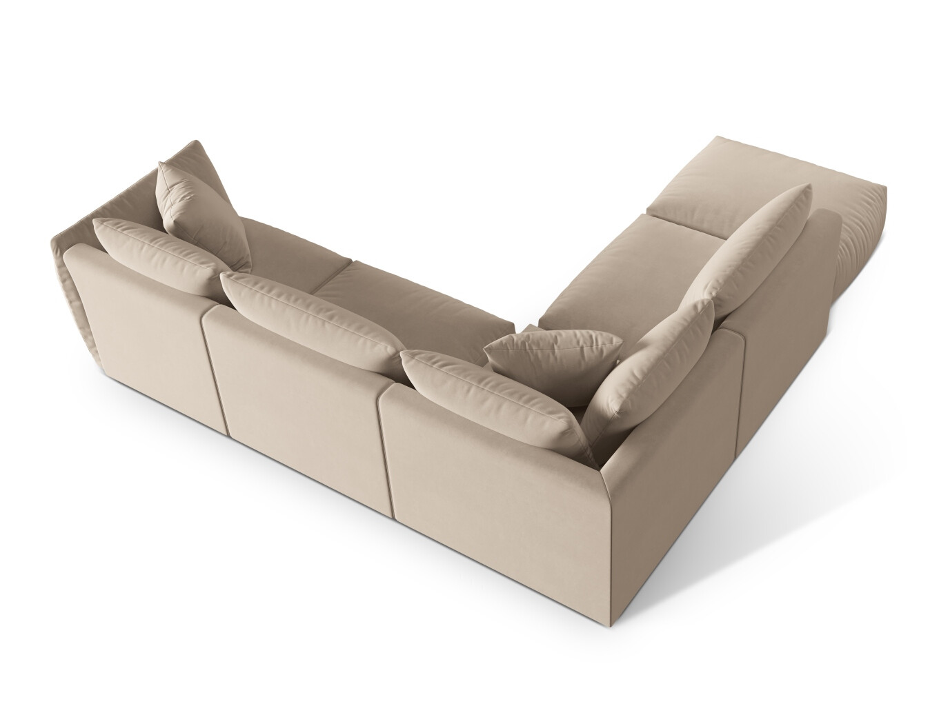 Modulares Ecksofa Ruvmone 108 (Casino Pearl)