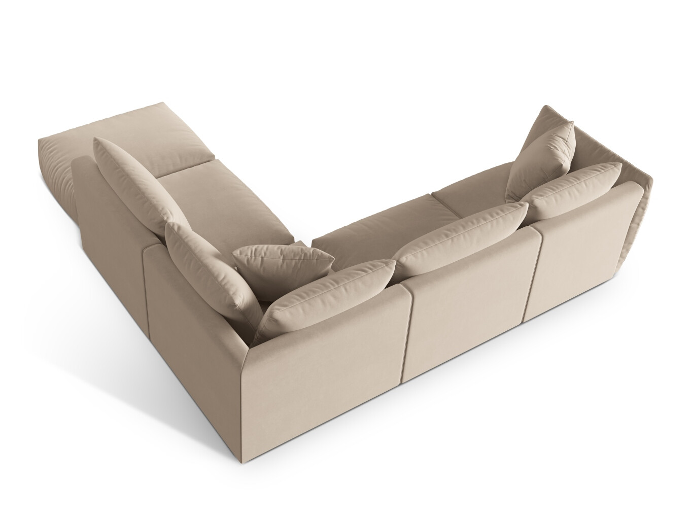 Modulares Ecksofa Ruvmone 108 (Casino Pearl)