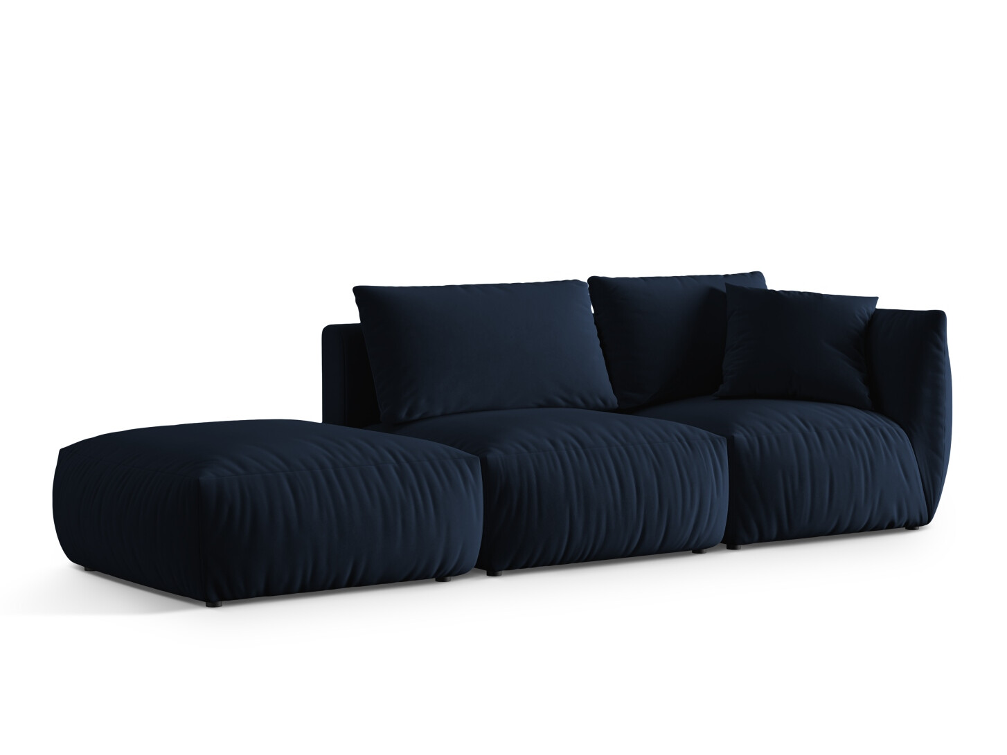 Modulares Sofa Ruvmone 105 (Casino Deep Blue)