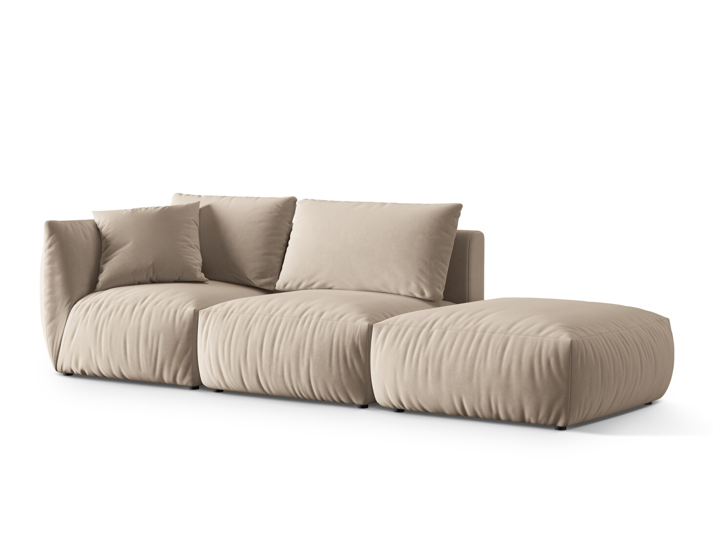 Modulares Sofa Ruvmone 105 (Casino Pearl)