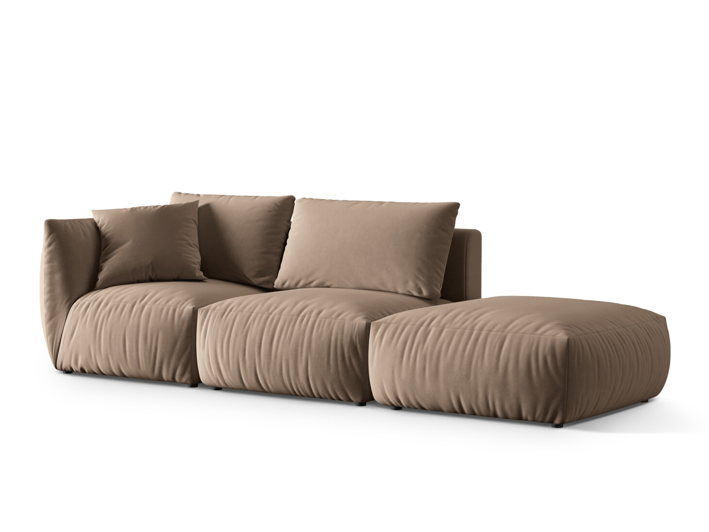 Modulares Sofa Ruvmone 105 (Casino Taupe)