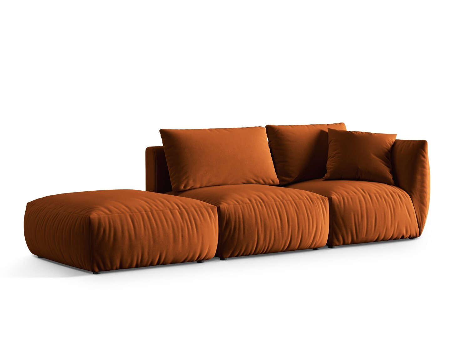 Modulares Sofa Ruvmone 105 (Casino Terracota)