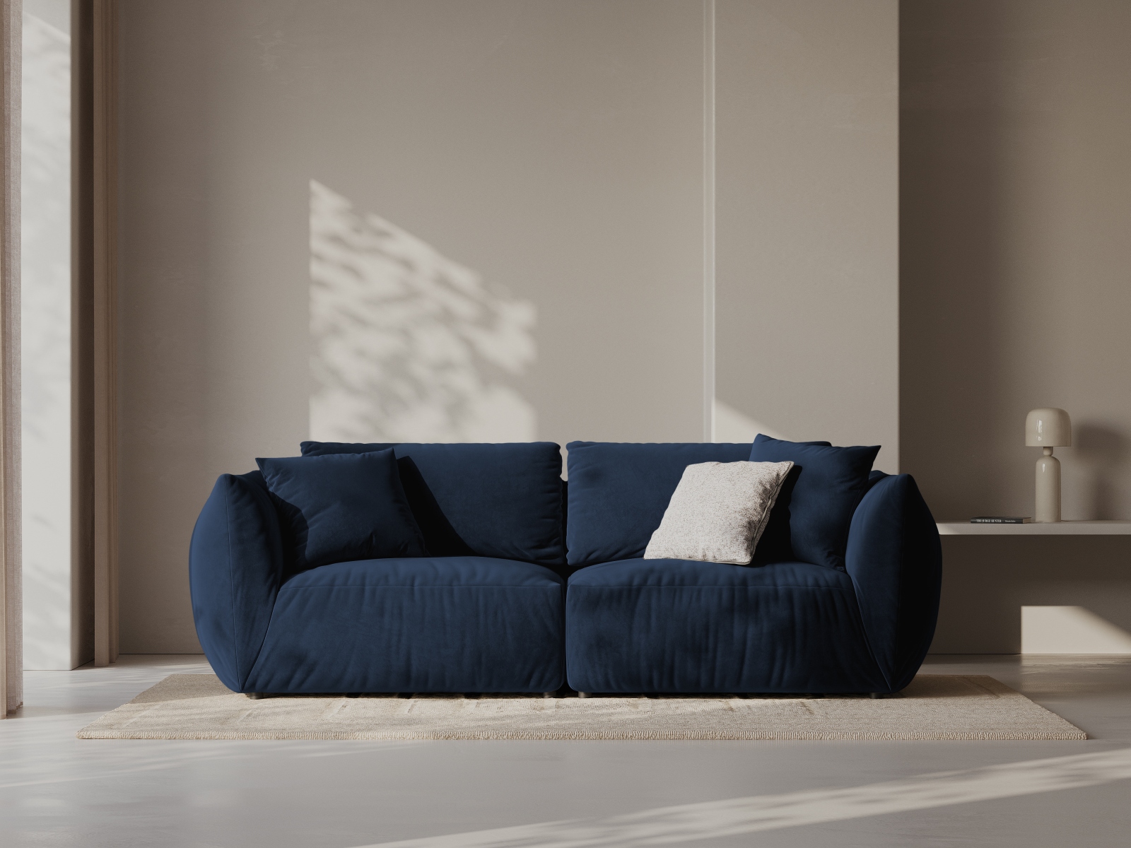 Modulares Sofa Ruvmone 106 (Casino Deep Blue)