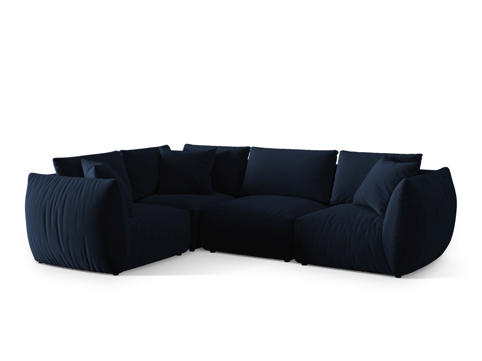 Modulares Ecksofa Ruvmone 109 (Casino Deep Blue)