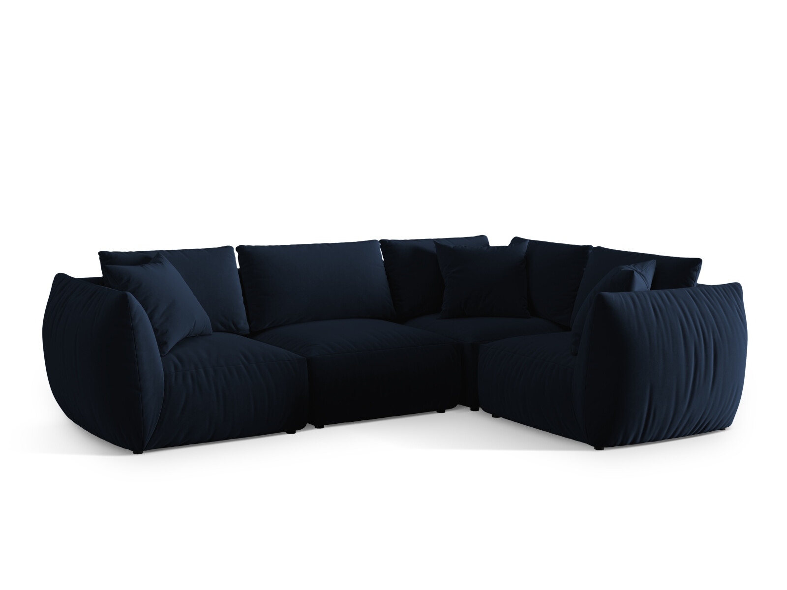 Modulares Ecksofa Ruvmone 109 (Casino Deep Blue)