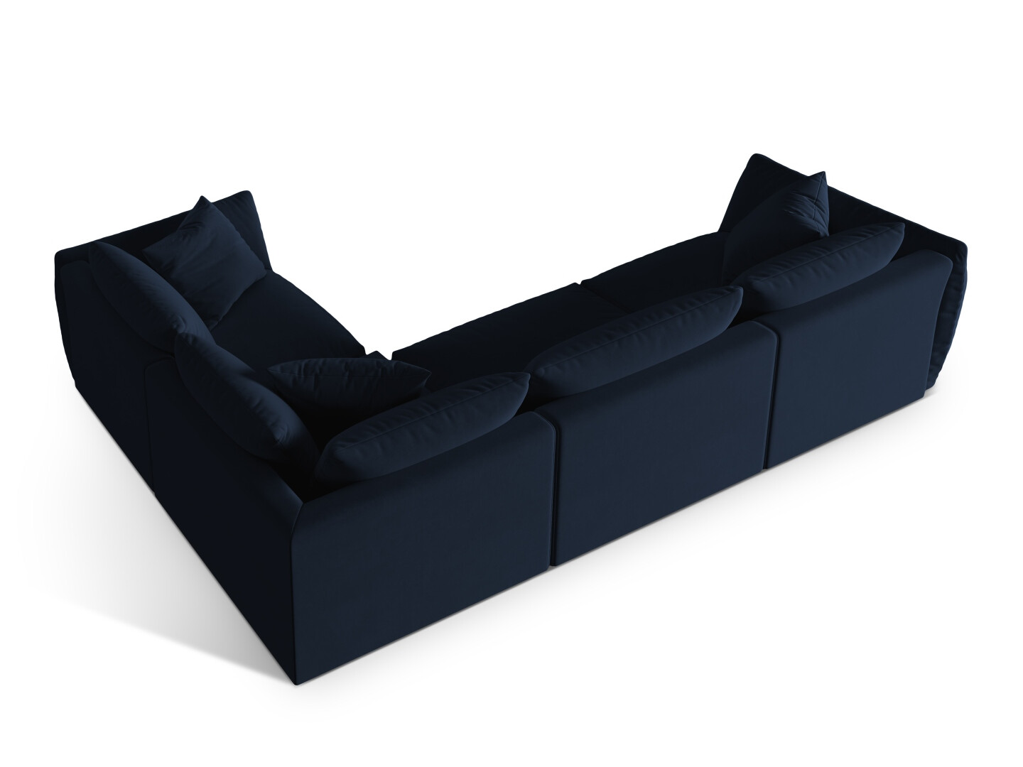 Modulares Ecksofa Ruvmone 109 (Casino Deep Blue)