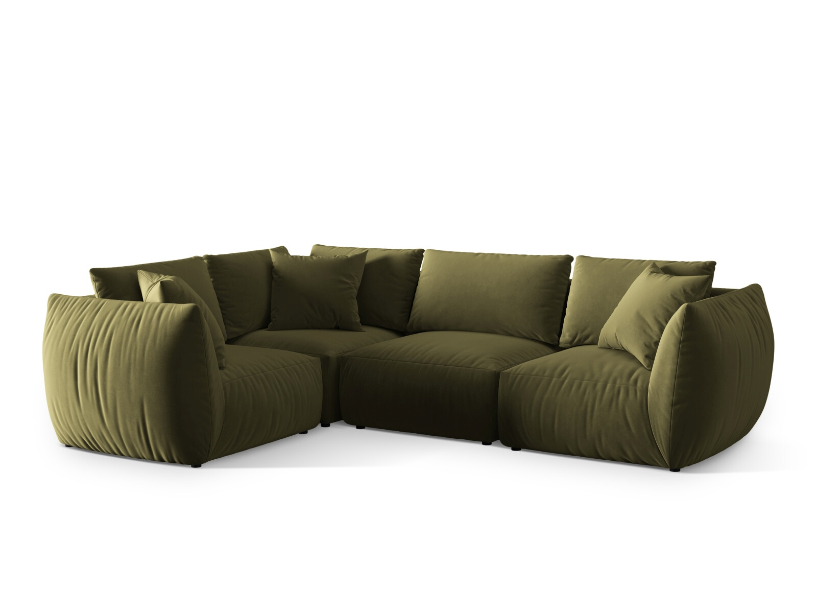 Modulares Ecksofa Ruvmone 109 (Casino Forest)