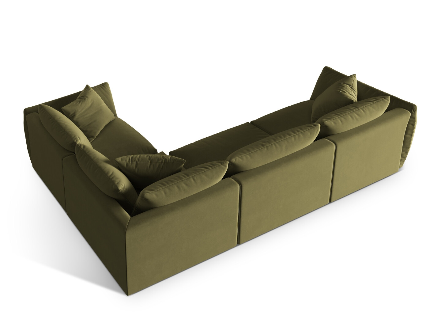 Modulares Ecksofa Ruvmone 109 (Casino Forest)