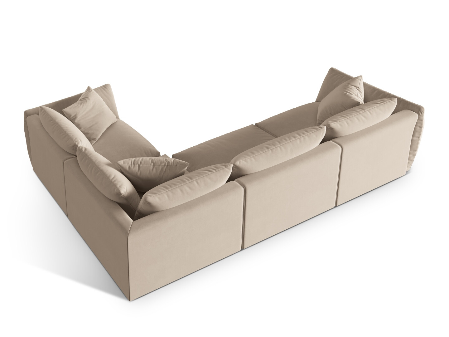 Modulares Ecksofa Ruvmone 109 (Casino Pearl)