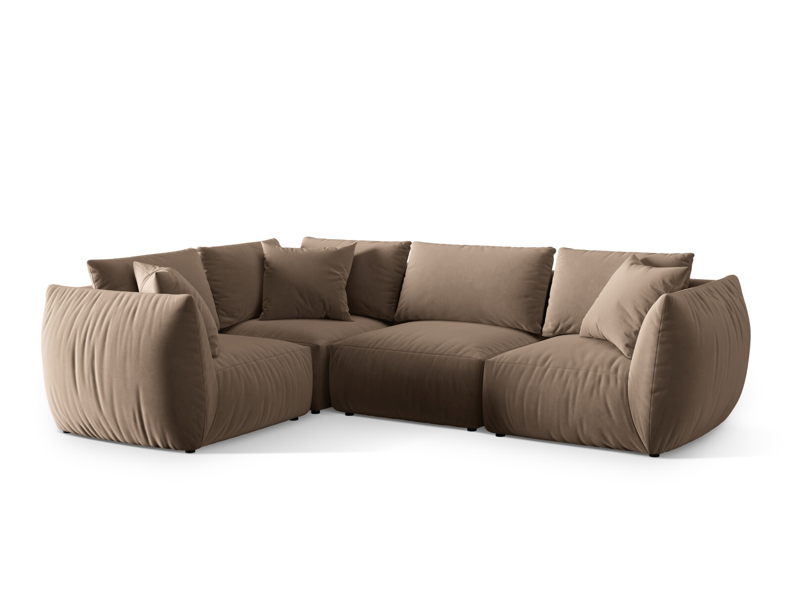 Modulares Ecksofa Ruvmone 109 (Casino Taupe)