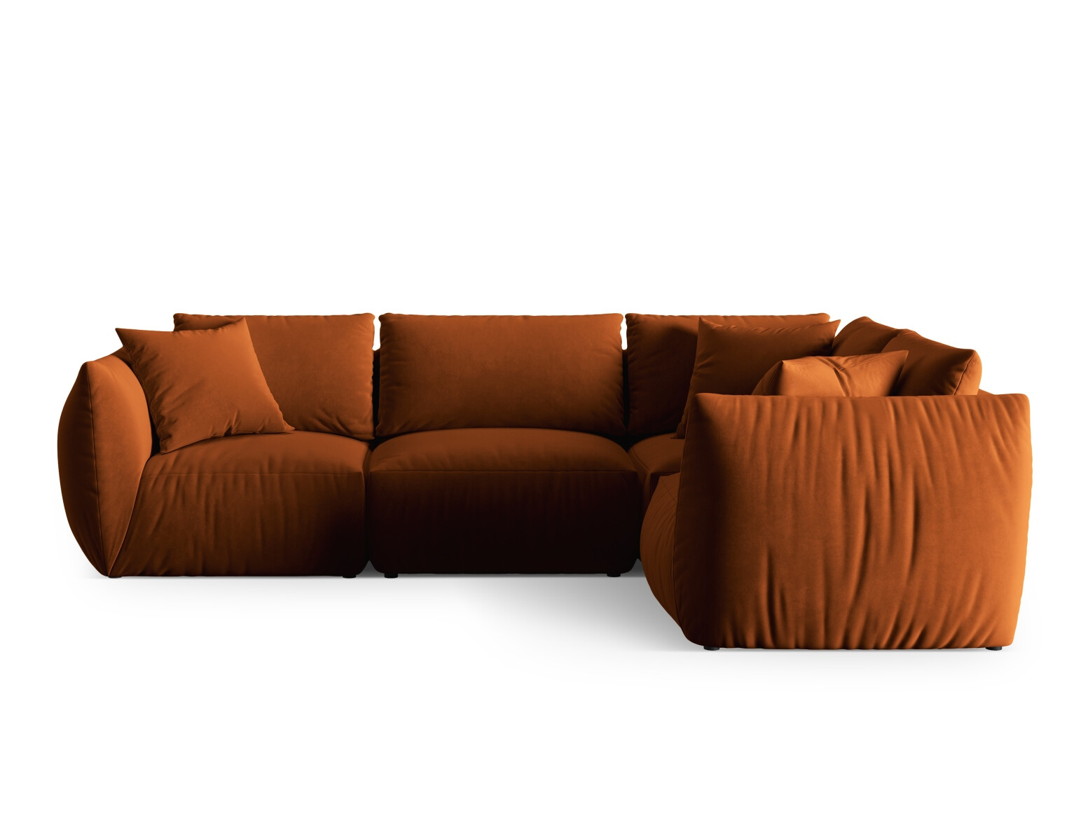 Modulares Ecksofa Ruvmone 109 (Casino Terracota)