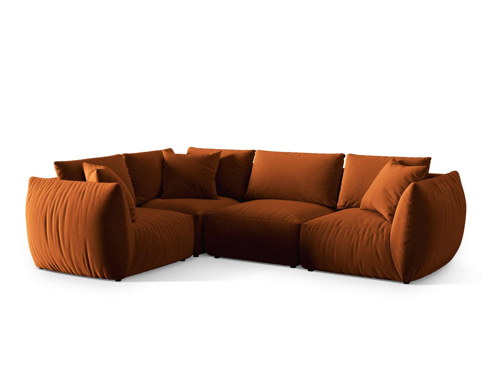 Modulares Ecksofa Ruvmone 109 (Casino Terracota)