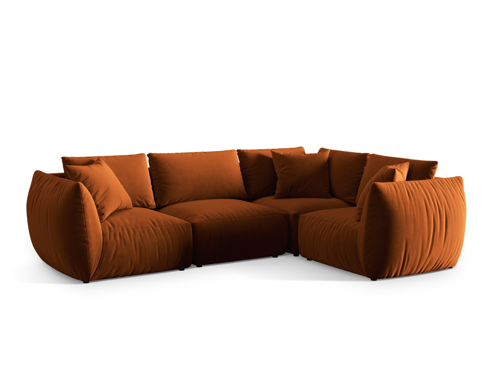 Modulares Ecksofa Ruvmone 109 (Casino Terracota)
