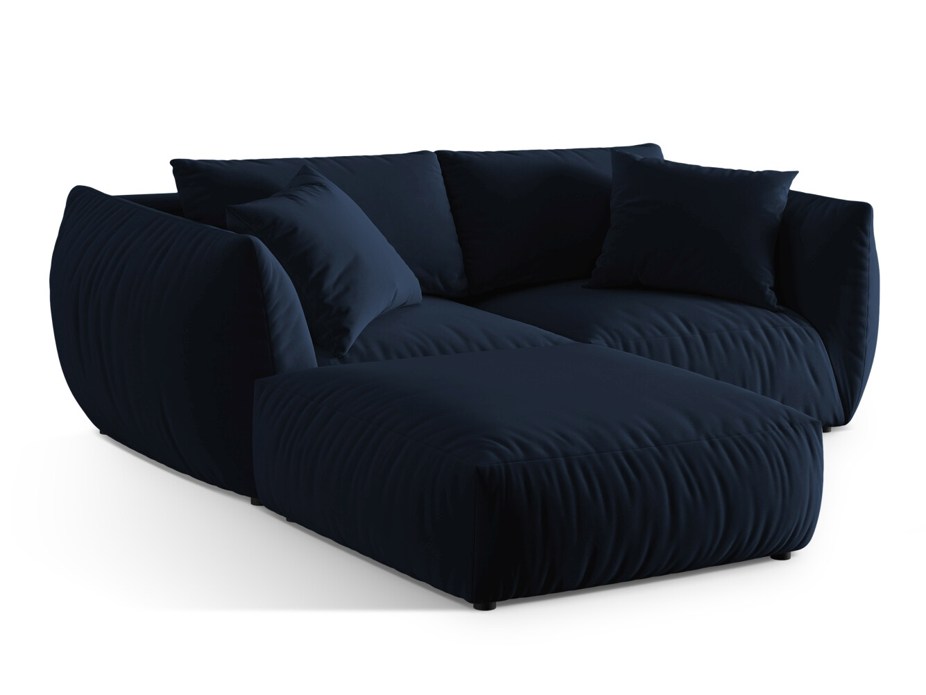Modulares Ecksofa Ruvmone 110 (Casino Deep Blue)