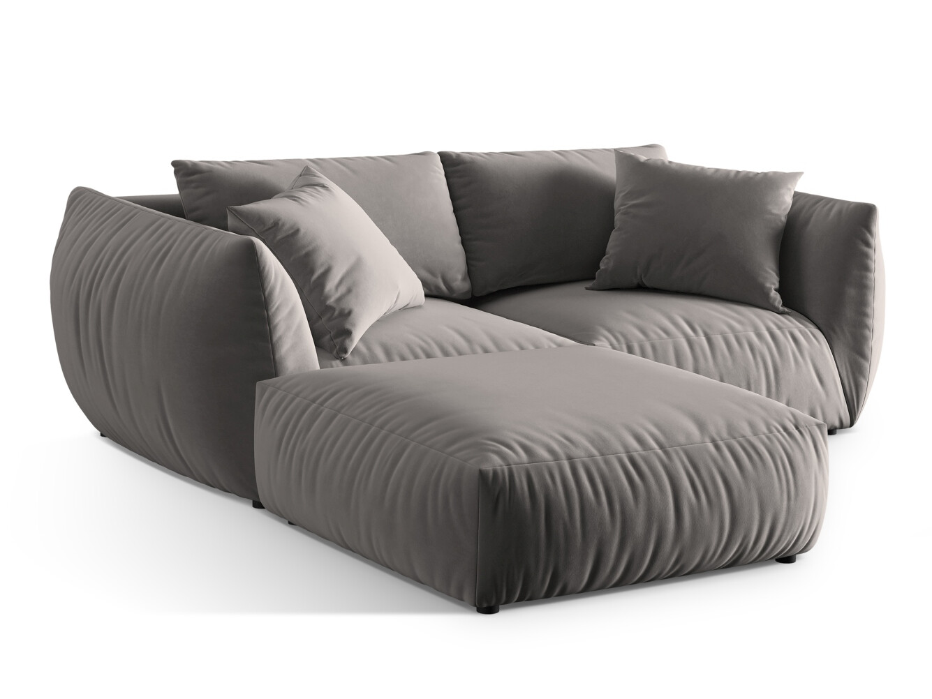 Modulares Ecksofa Ruvmone 110 (Casino Stone)