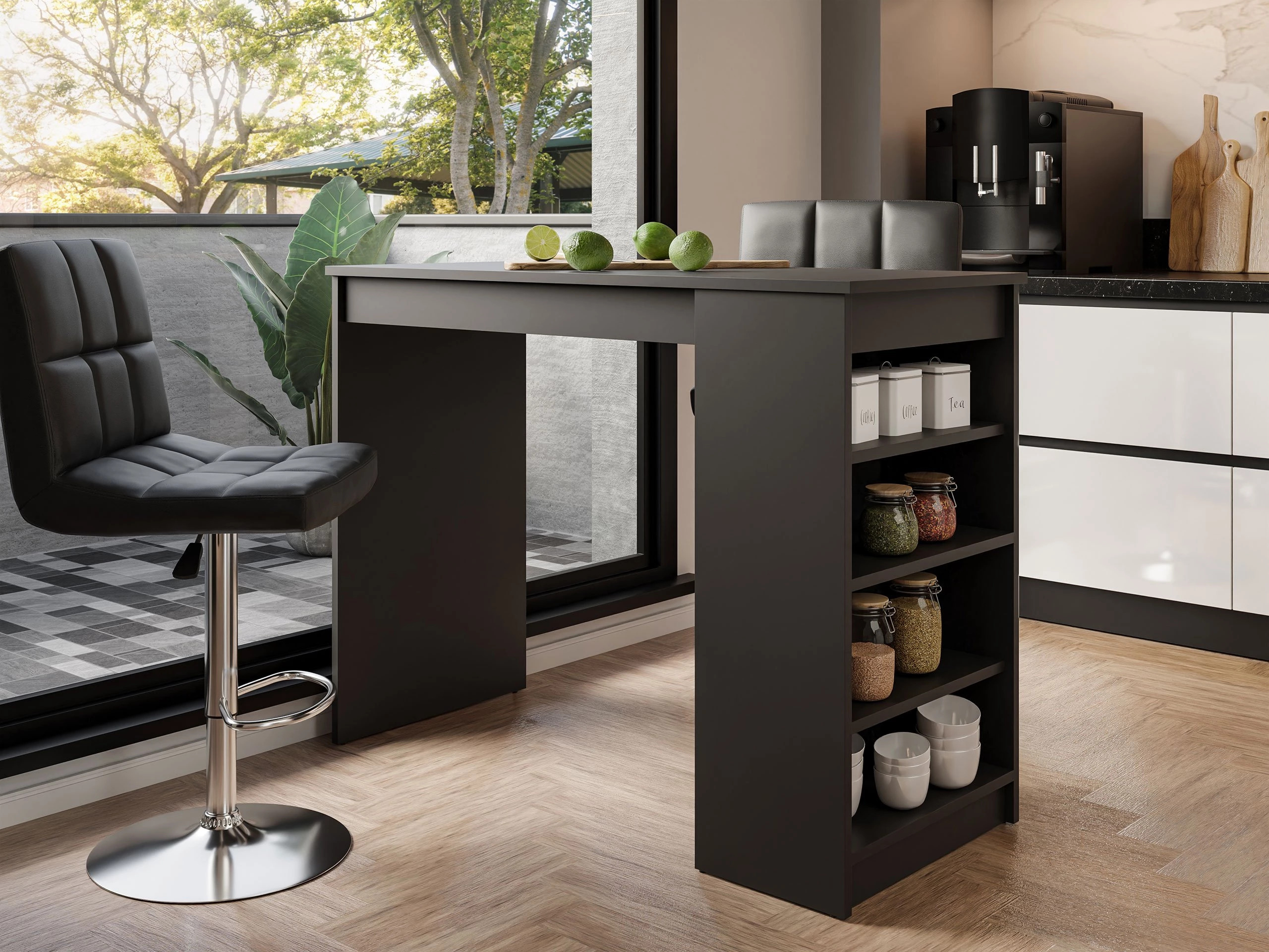 Bartisch Comfivo Cedrus (Schwarz)