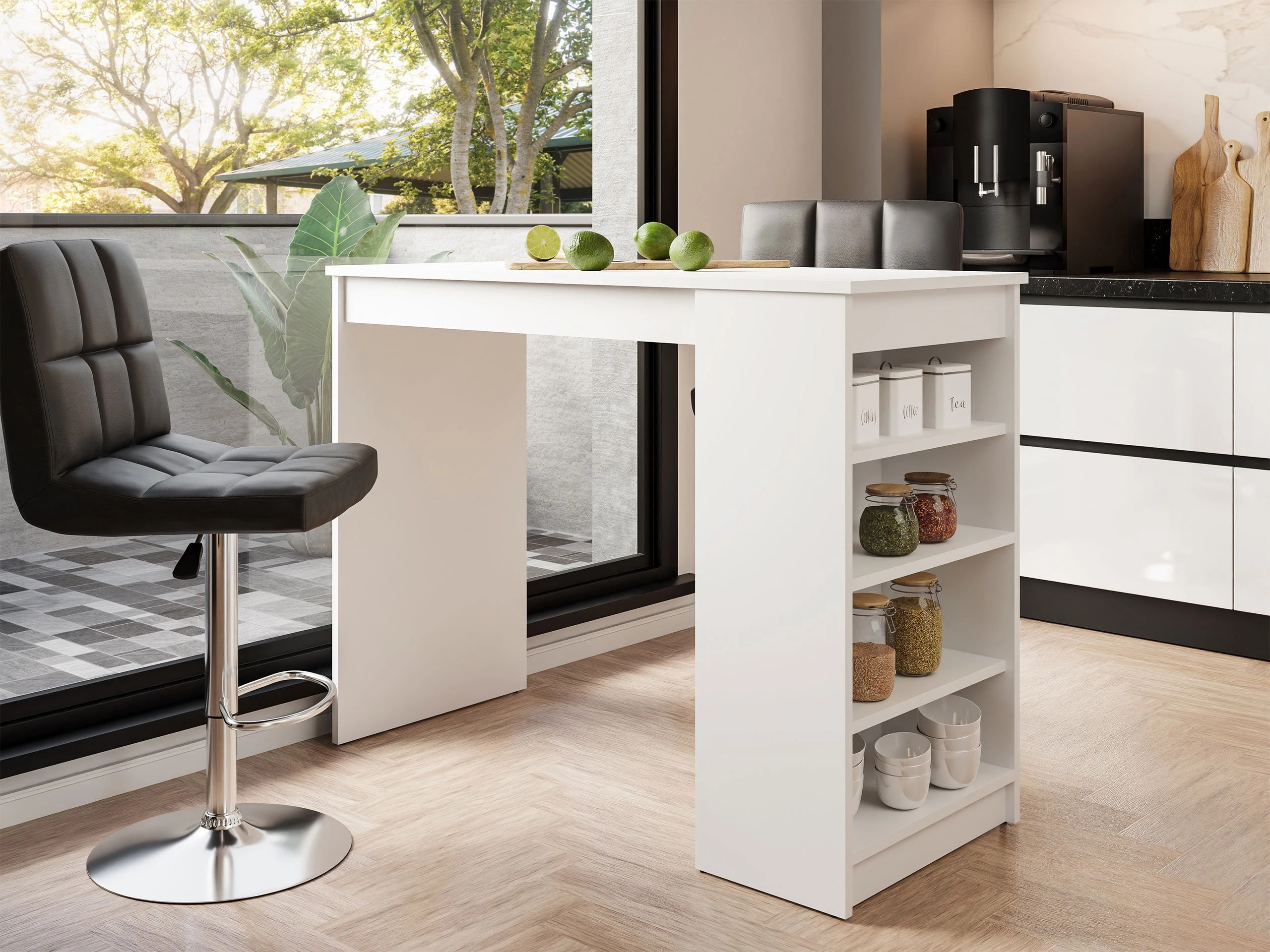 Bartisch Comfivo Cedrus (Weiß)