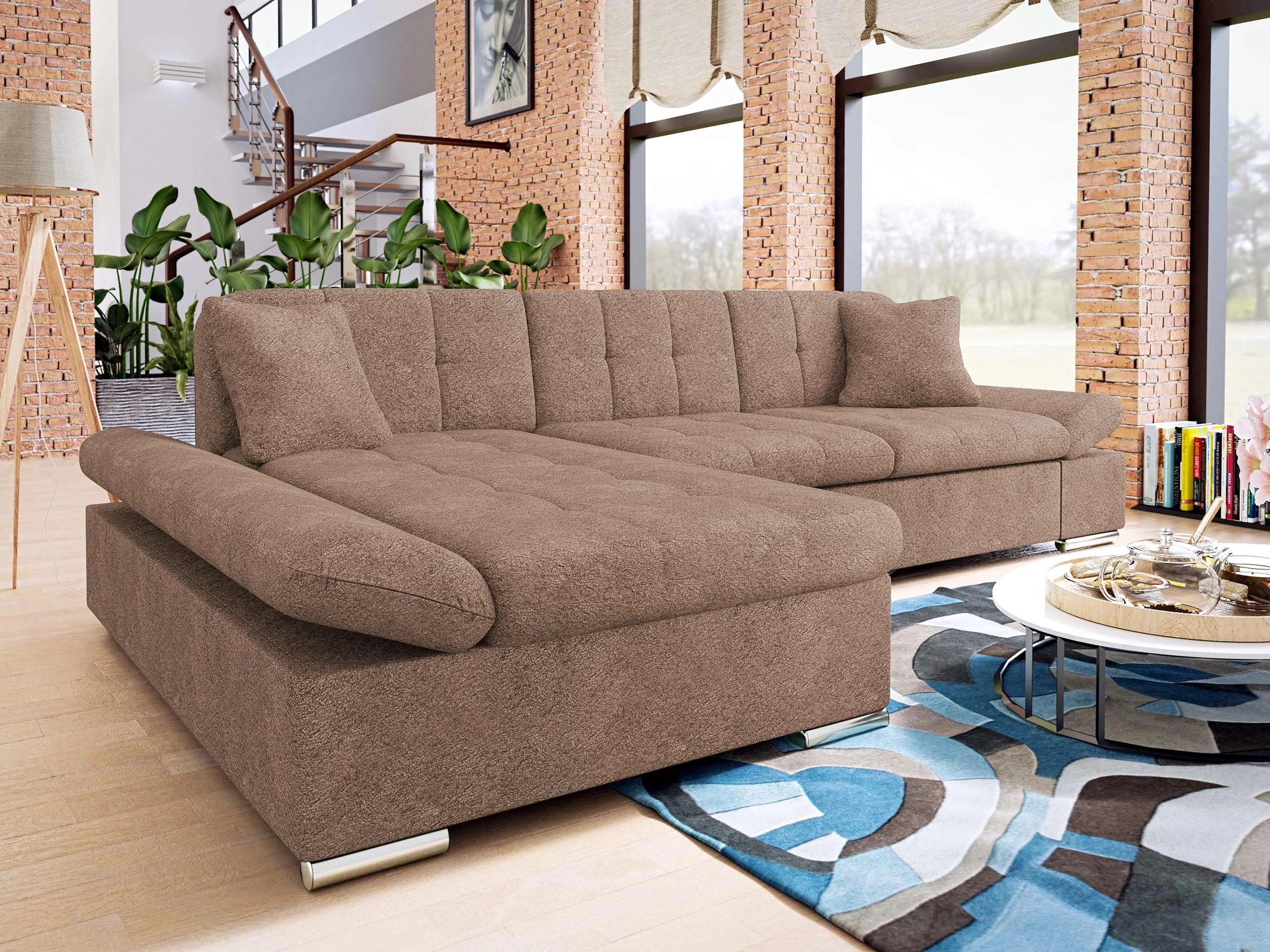 Ecksofa Comfivo Sanitas I (Coral 45)