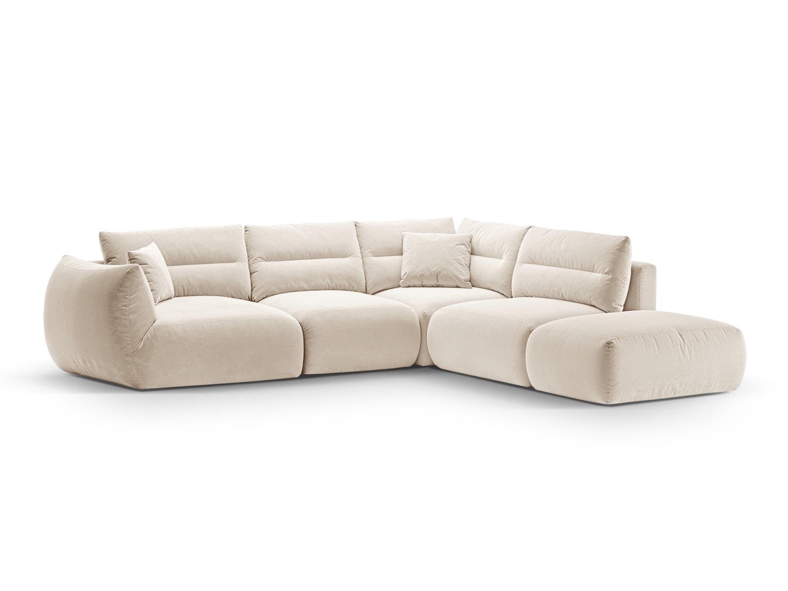 Ecksofa Felmeli 102 (Magic Velvet 2256)