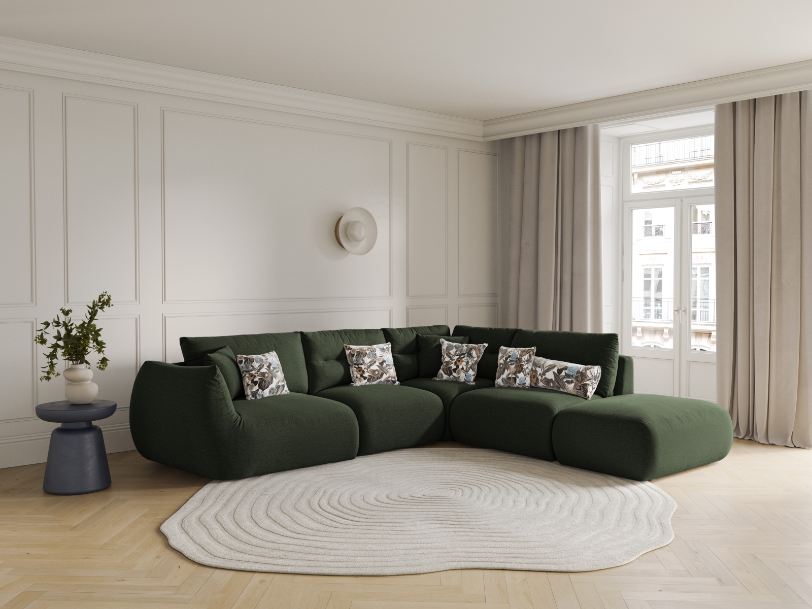 Ecksofa Felmeli 102 (Wind 75)