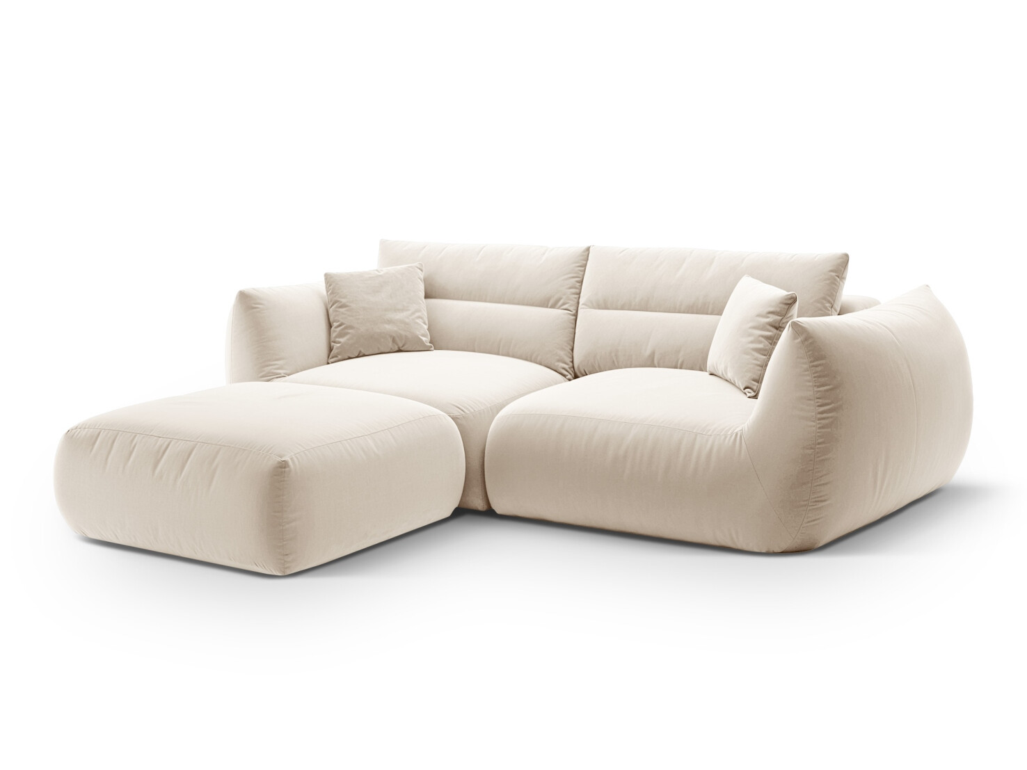 Ecksofa Felmeli 104 (Magic Velvet 2256)