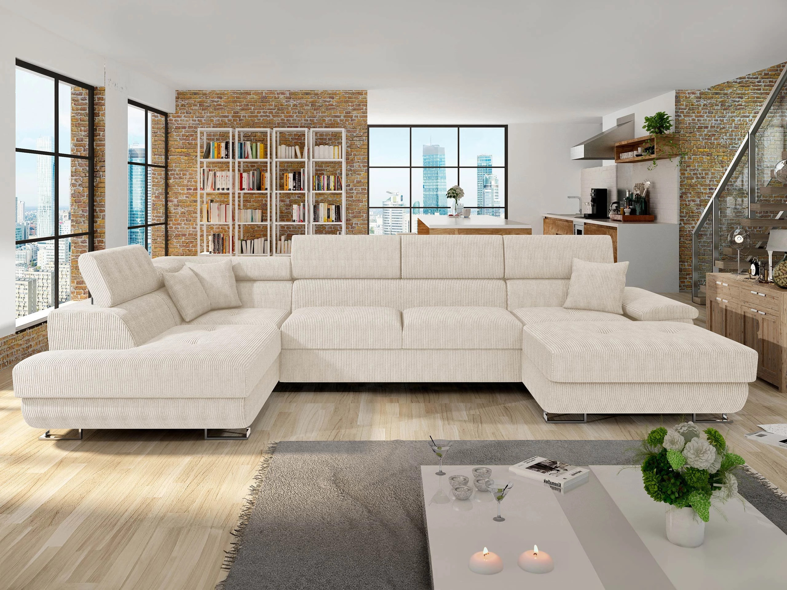 Ecksofa Comfivo Ruta (Poso 100)