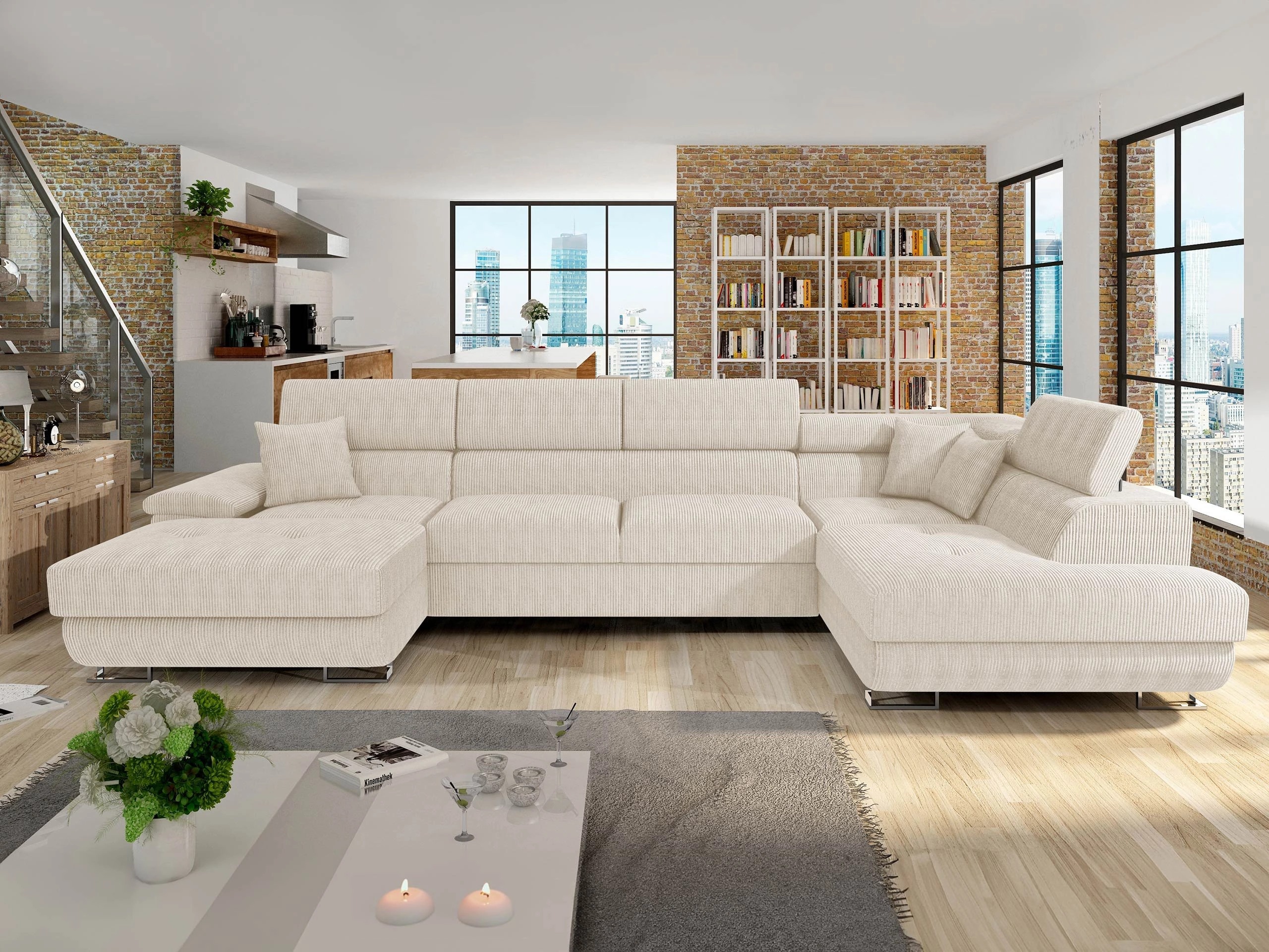 Ecksofa Comfivo Ruta (Poso 100)