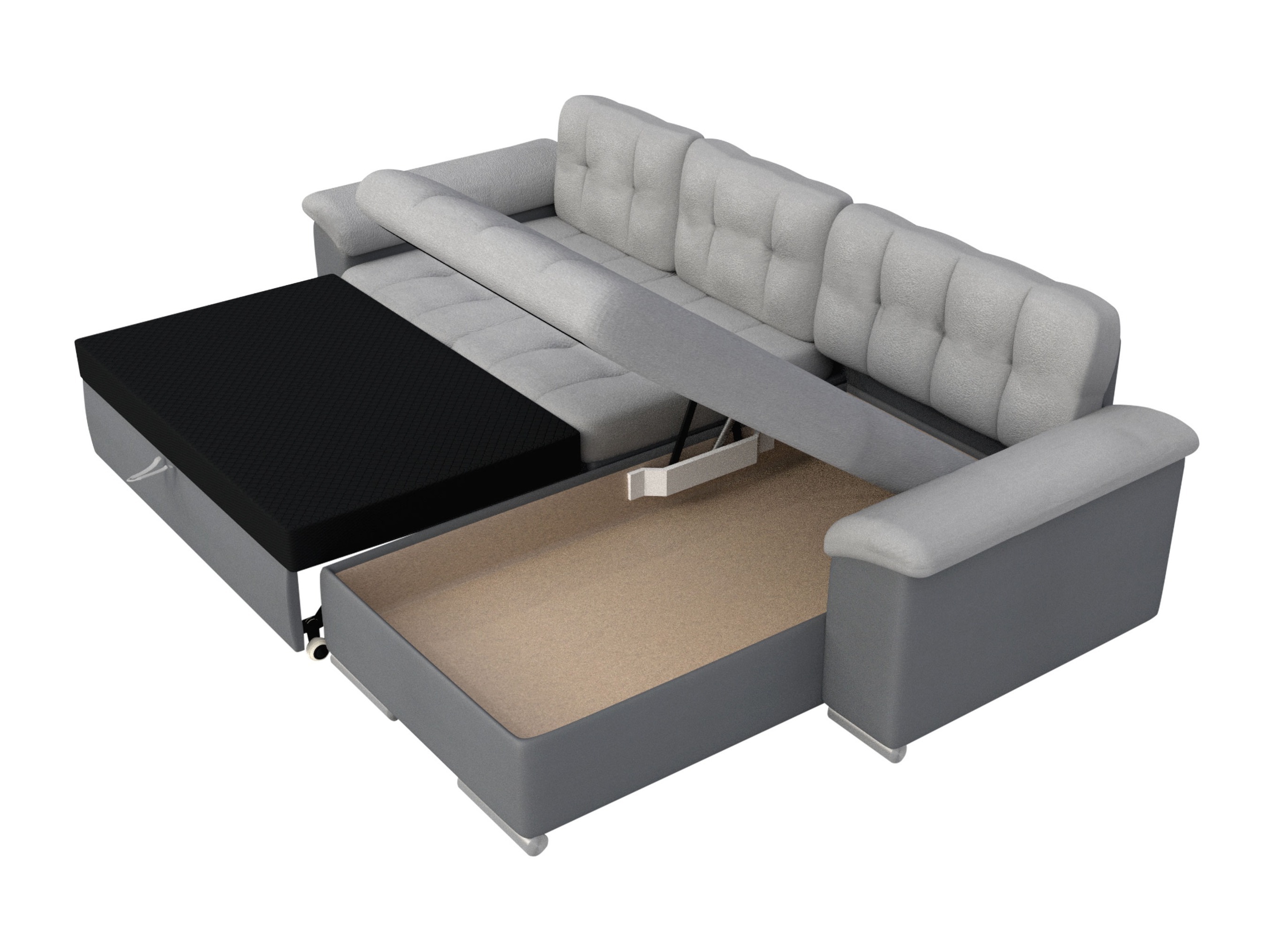 Ecksofa Comfivo Mica (Coral 75)