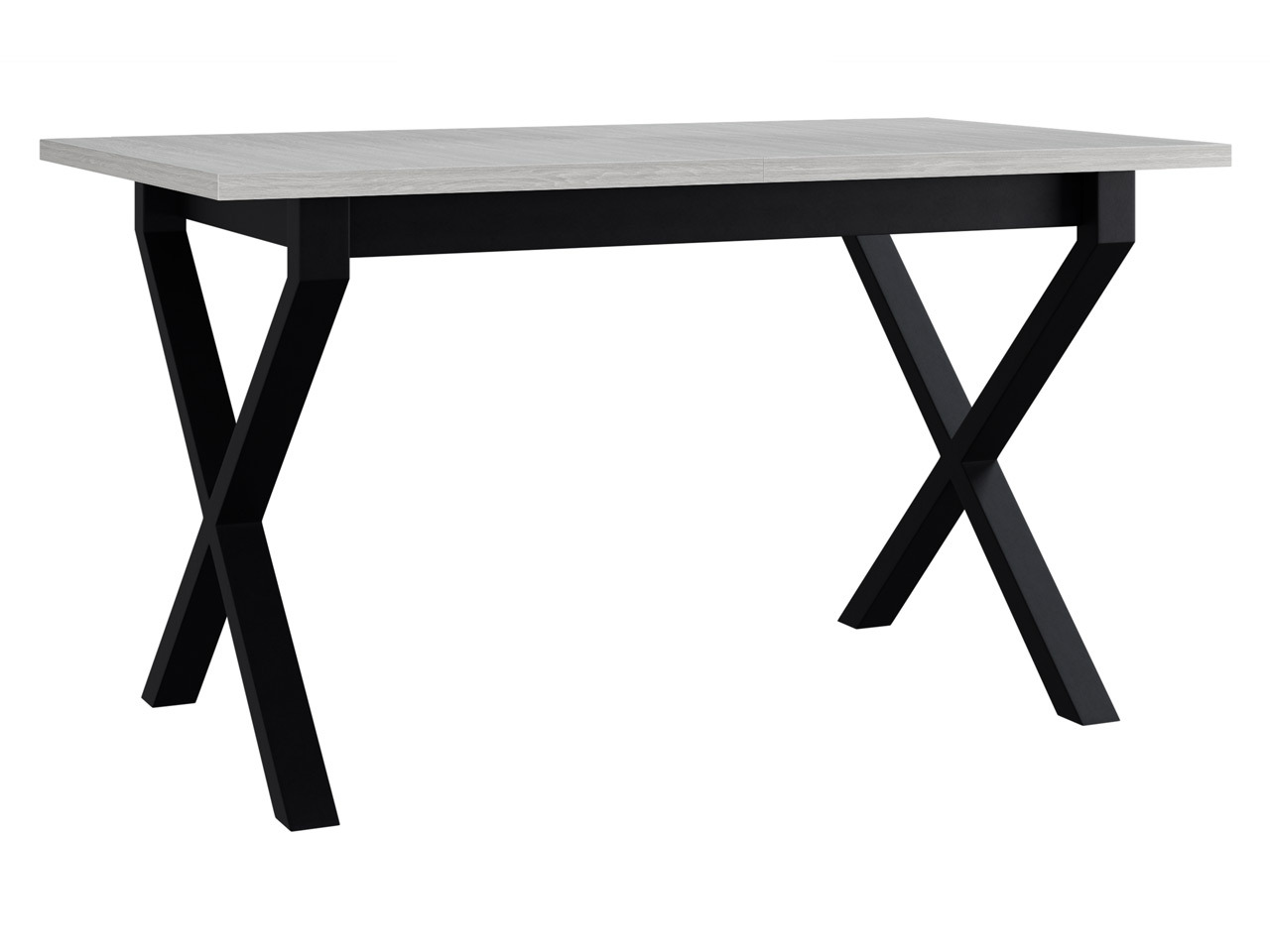 Tisch Victorville 300 (Weiß + Schwarz)
