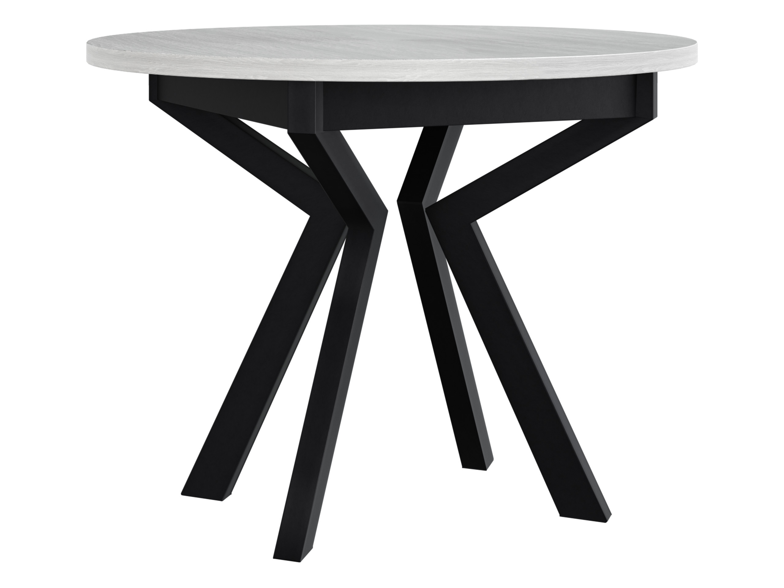 Tisch Victorville 368 (Weiß + Schwarz)