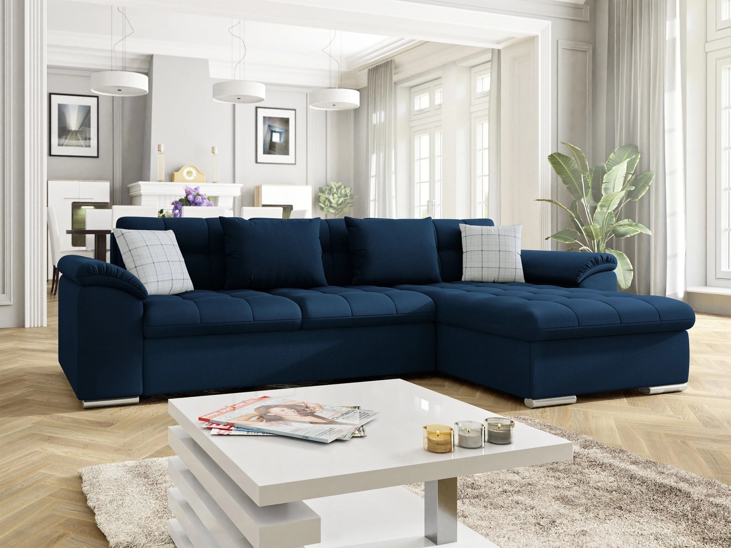 Ecksofa Comfivo Mica (Kronos 09 + Senegal 818)