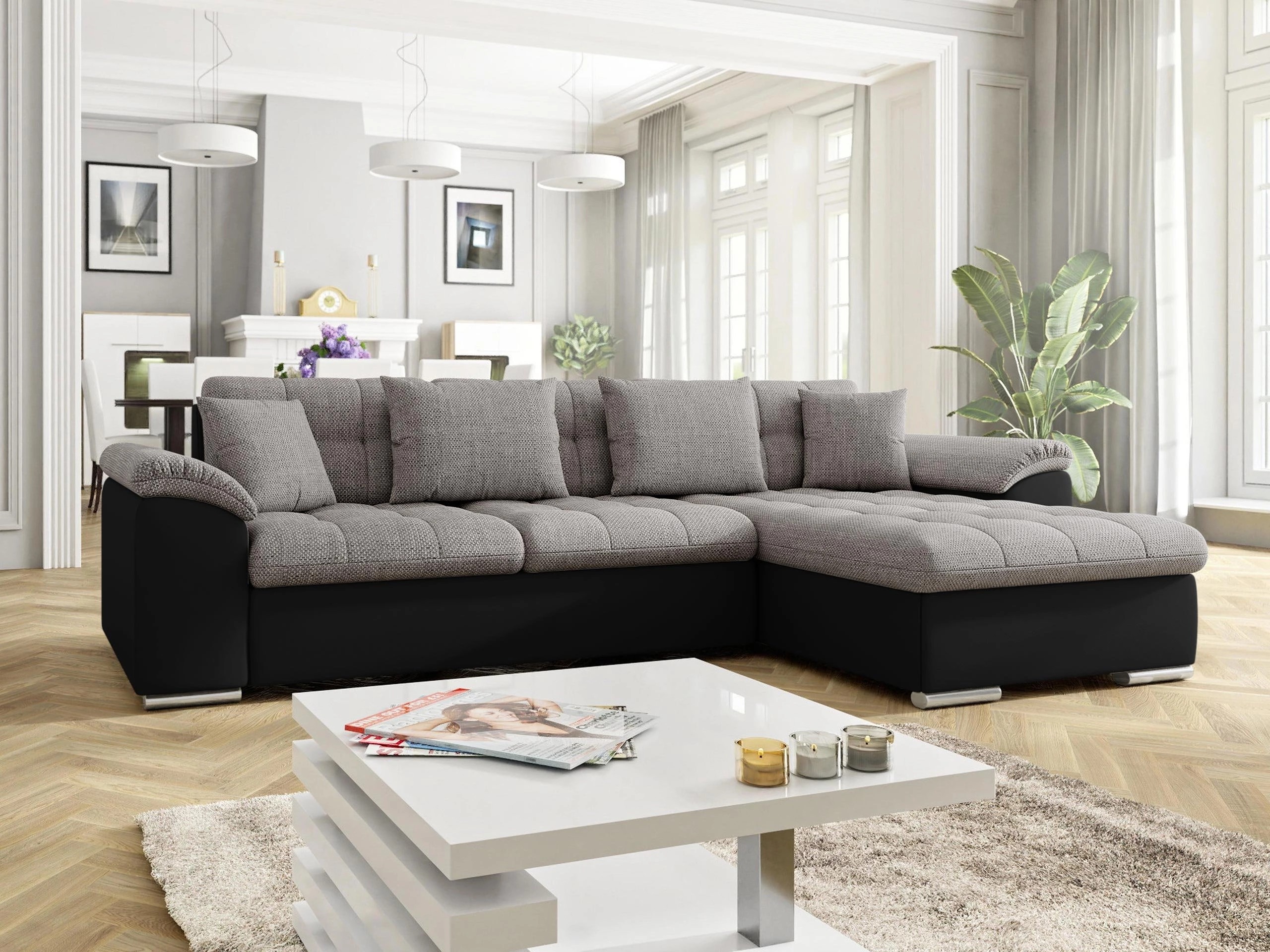 Ecksofa Comfivo Mica (Soft 011 + Lawa 05)