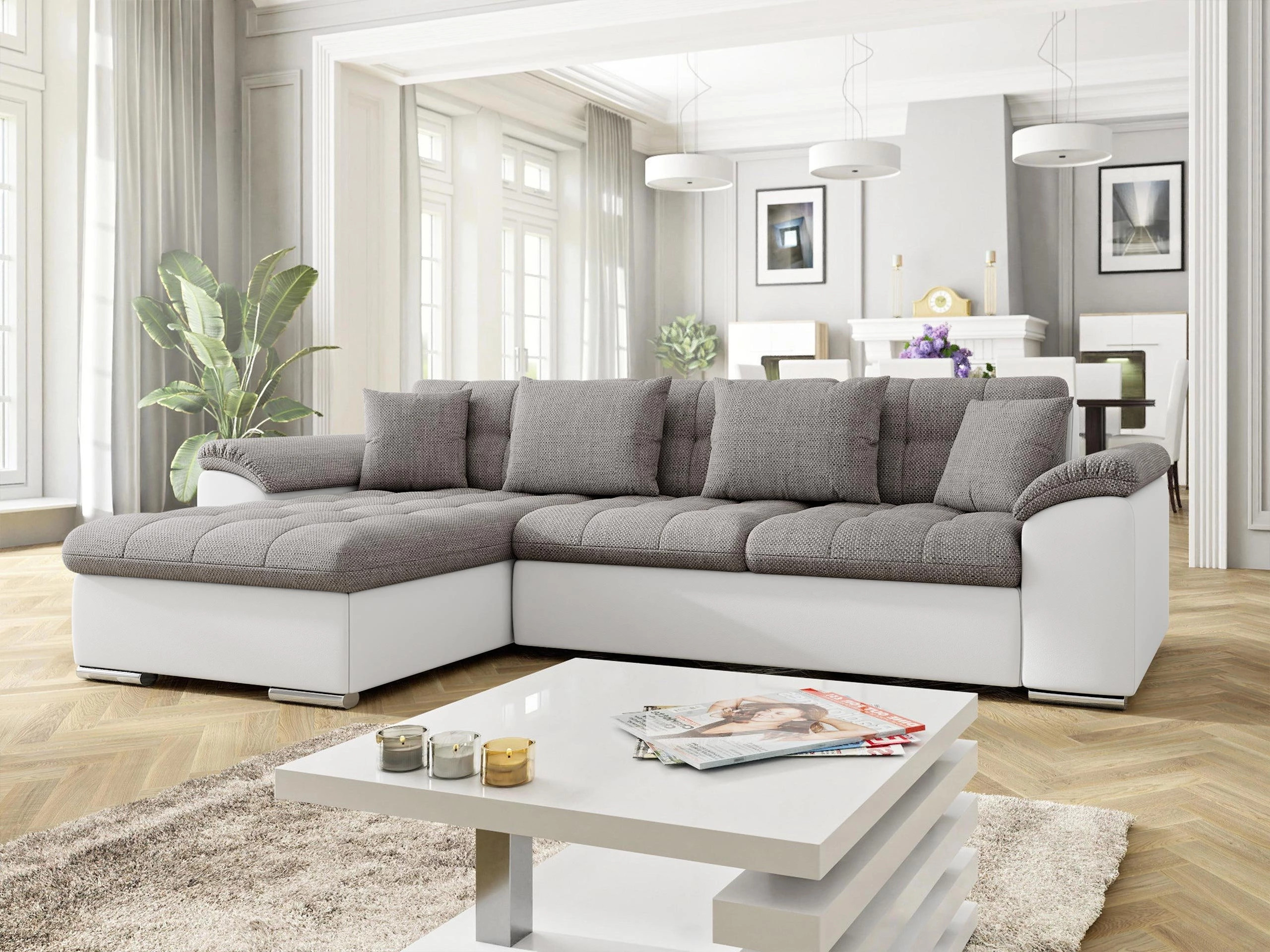Ecksofa Comfivo Mica (Soft 017 + Lawa 05)