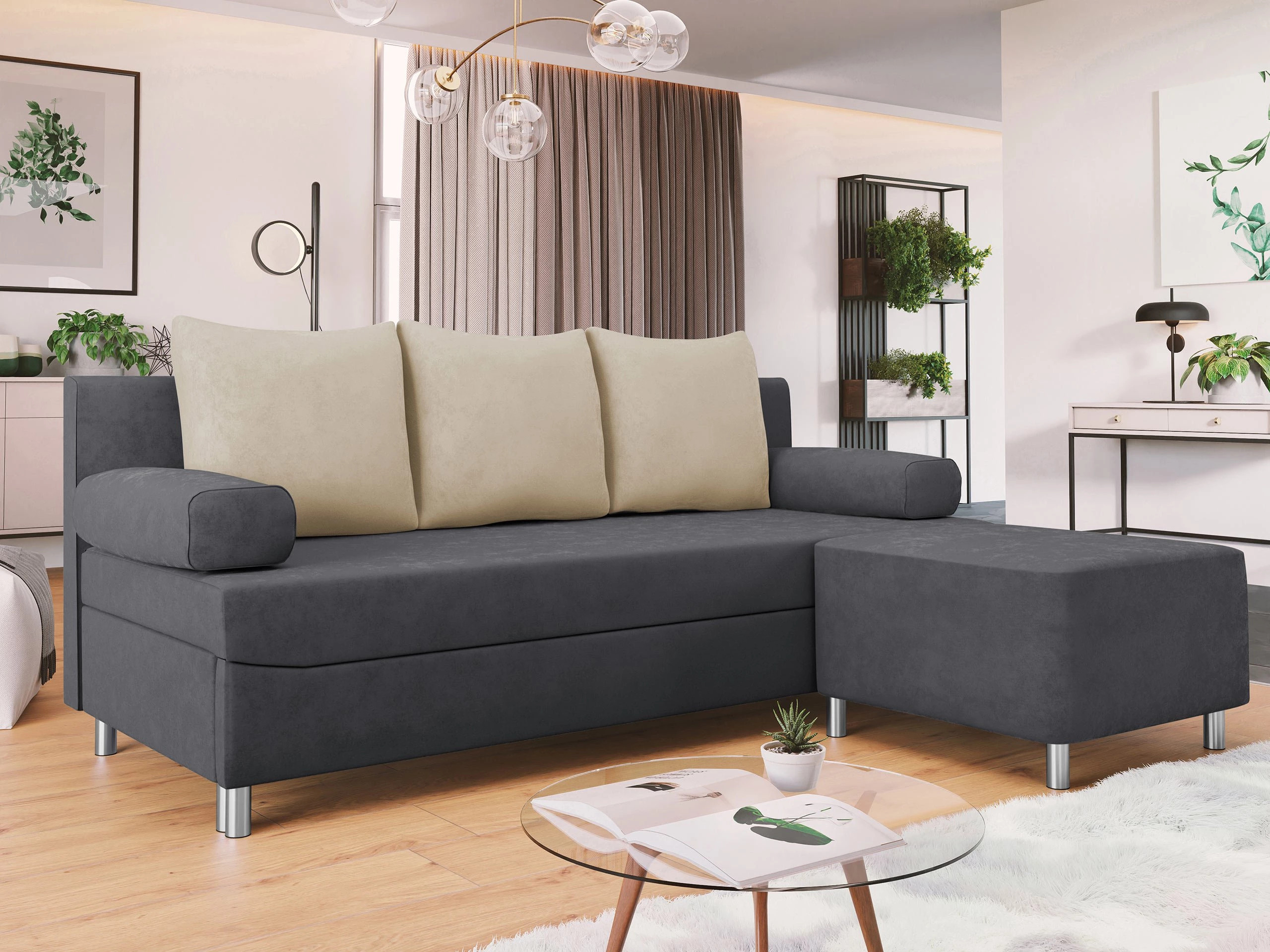 Schlafsofa Comfivo Artes (Alova 36 + Alova 07)