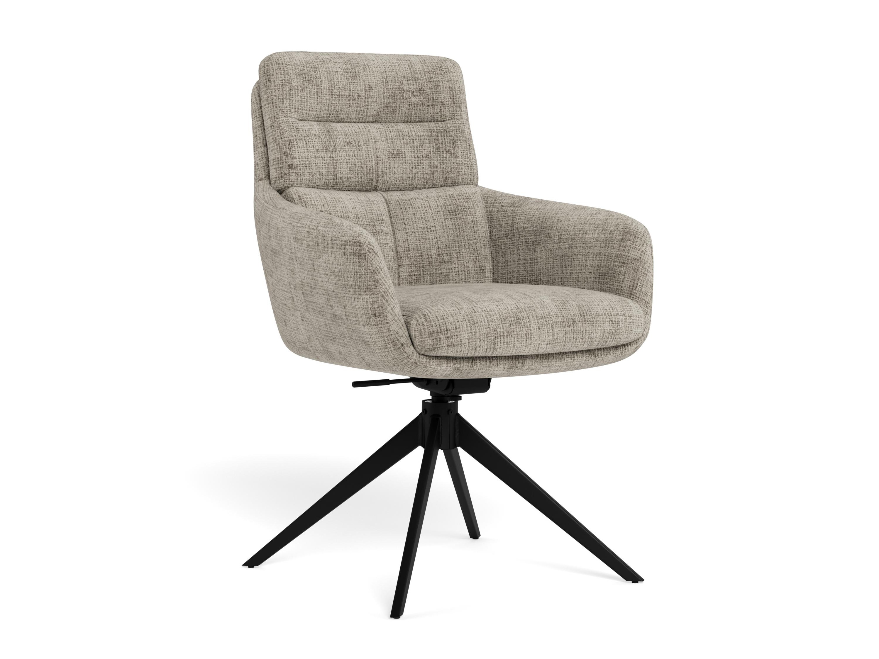 Stuhl Norsica 1034 (Schwarz + Grau)
