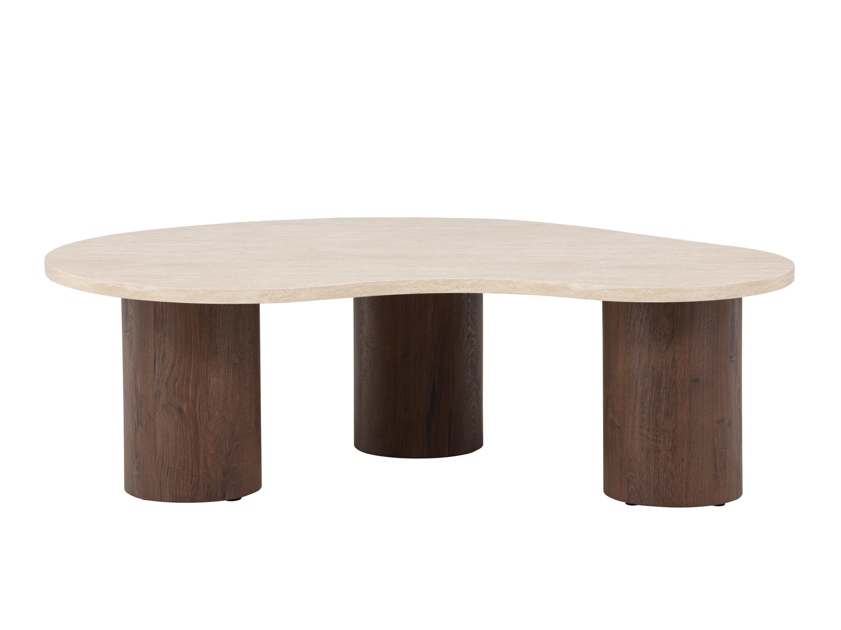 Couchtisch Dallas 5282 (Beige + Dunkelbraun)