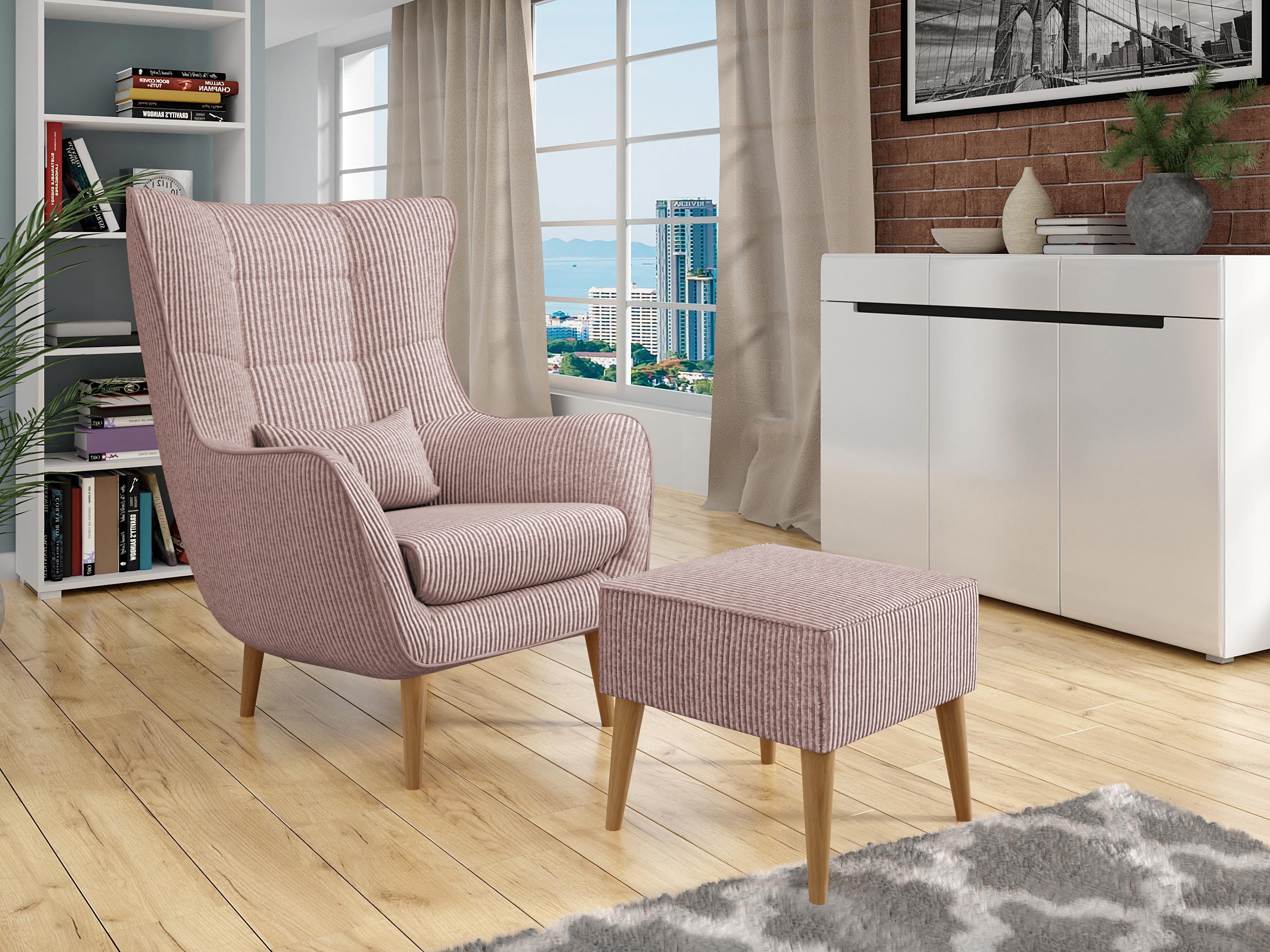 Hocker Comfivo Ulmus IV (Poso 52)