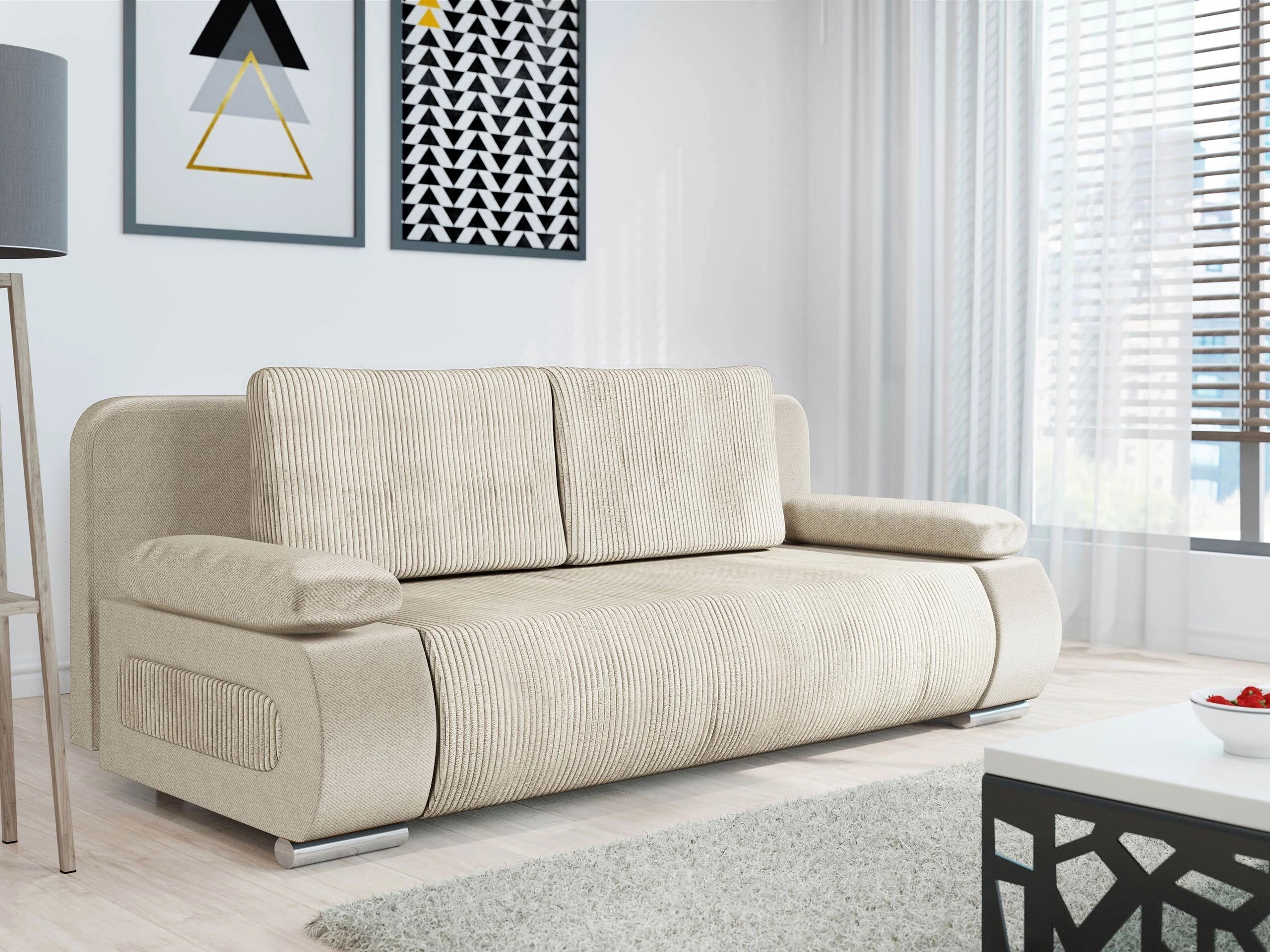 Schlafsofa Comfivo Pudor (Poso 100 + Paros 01)