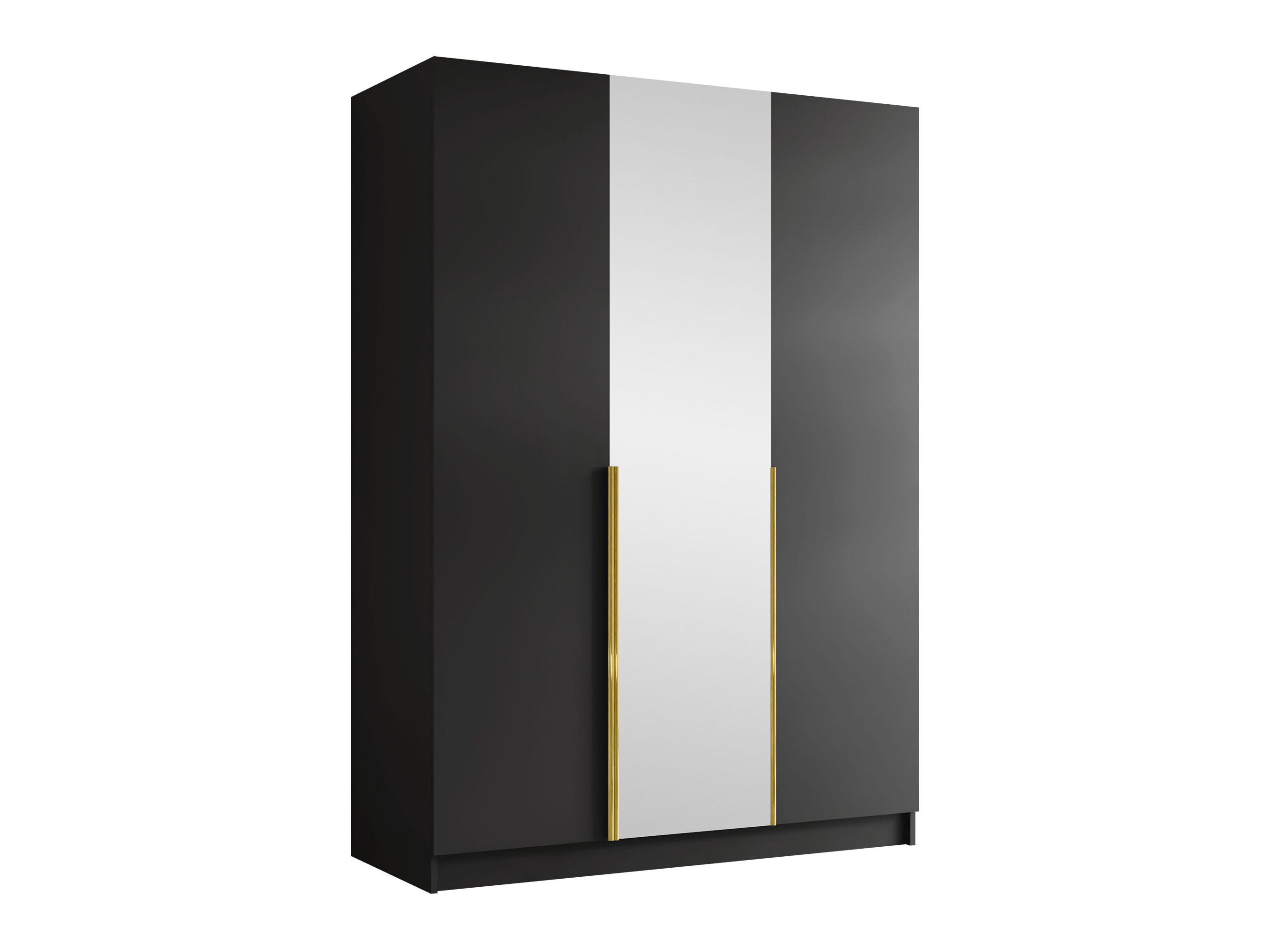 Kleiderschrank Closico Decoron II (Schwarz)