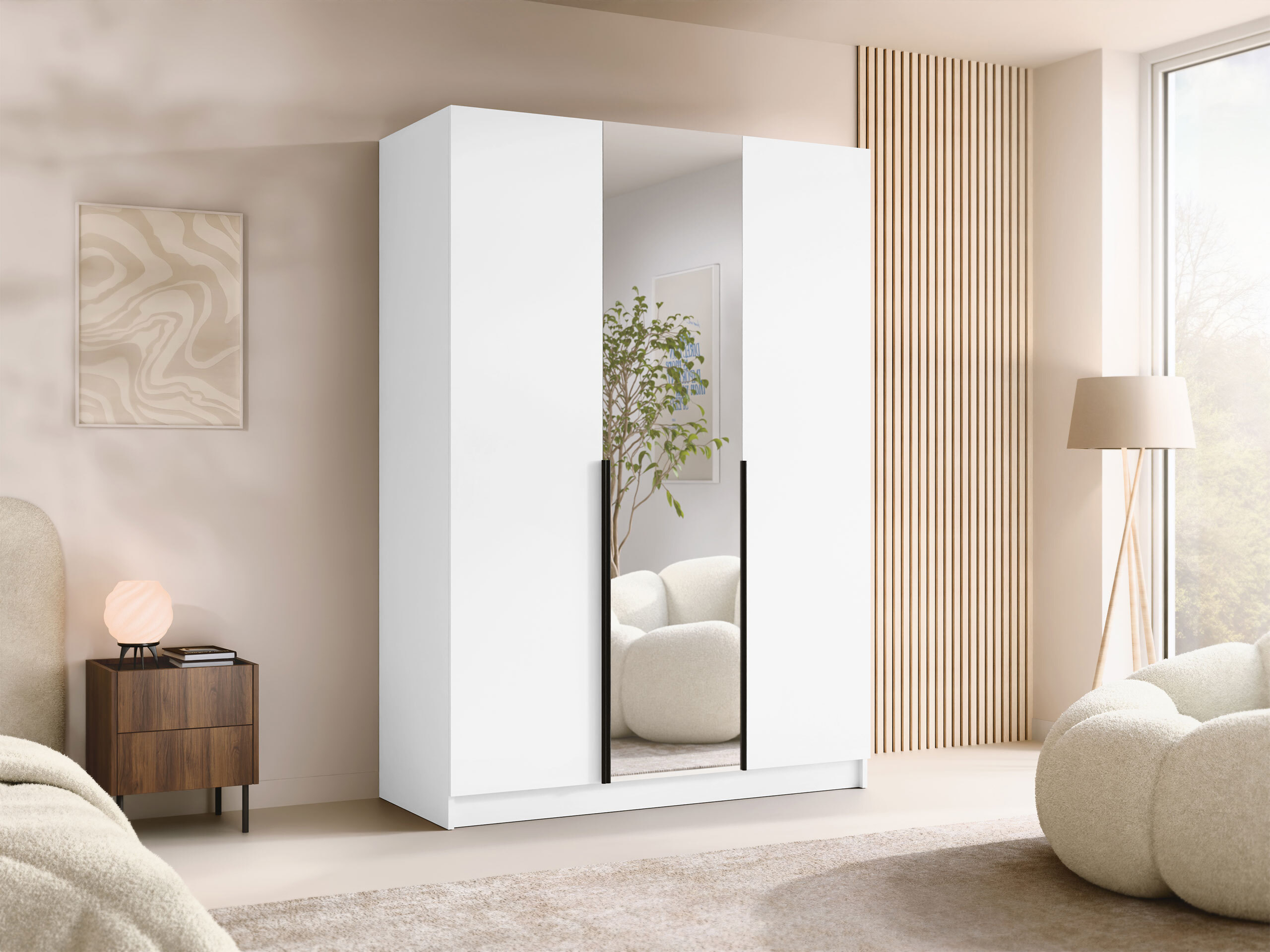 Kleiderschrank Closico Decoron II (Weiß)