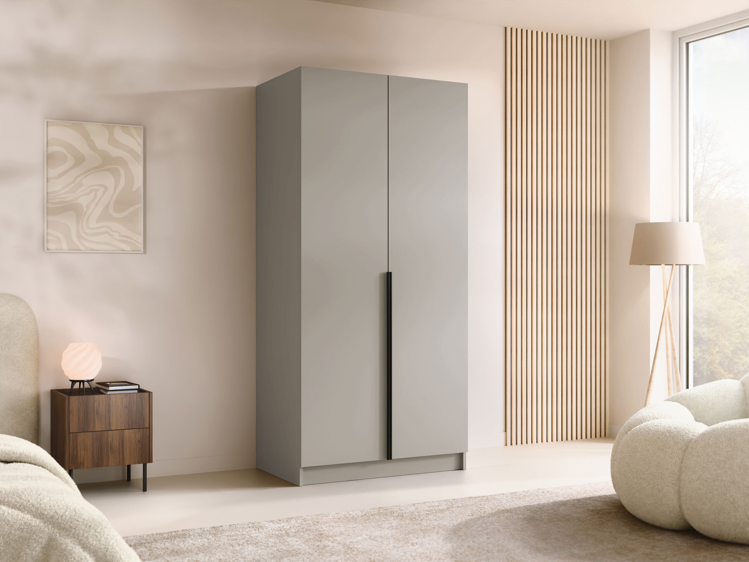 Kleiderschrank Closico Staton I (Kaschmir)