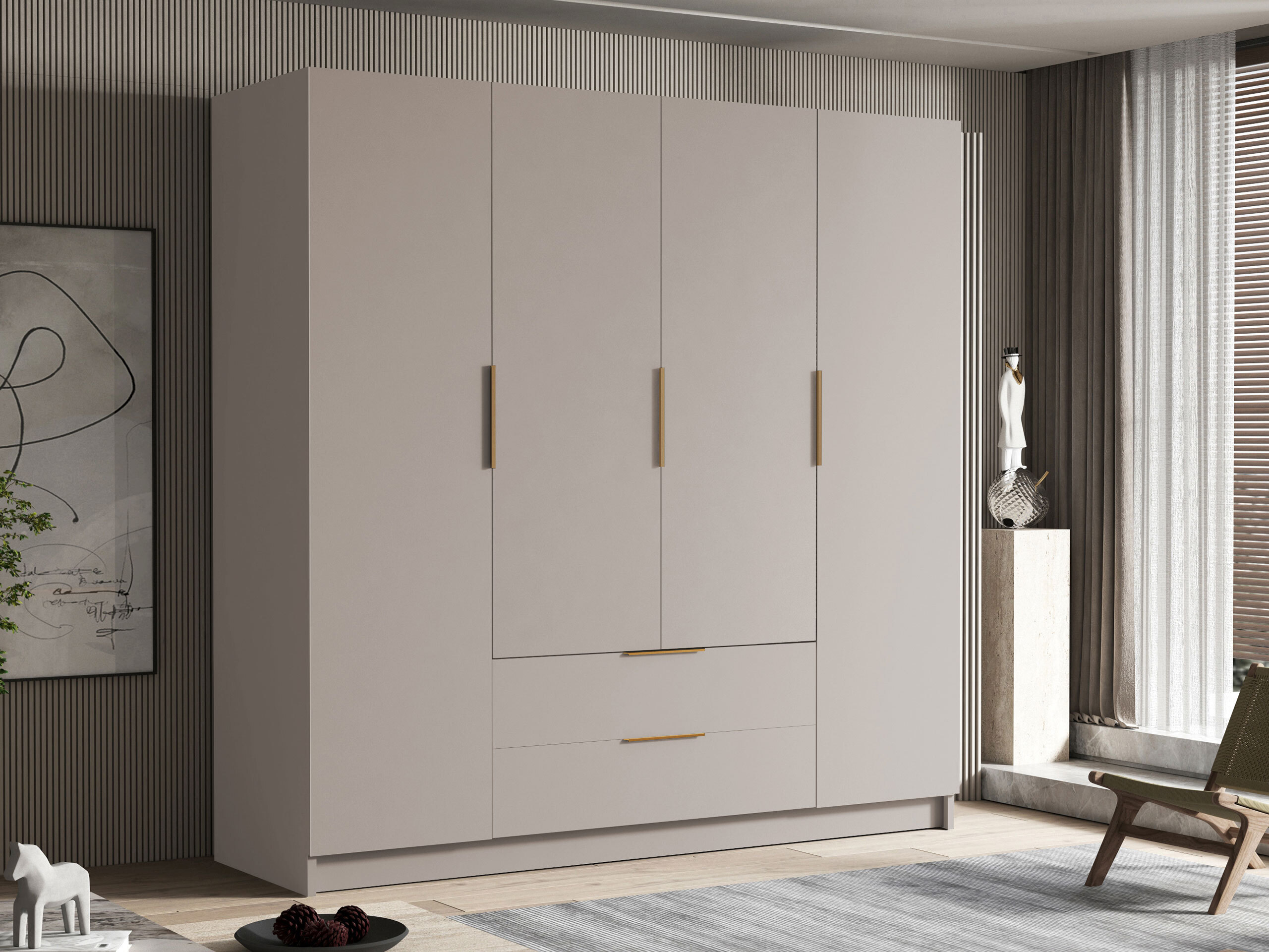 Kleiderschrank Closico Cadron I (Kaschmir)