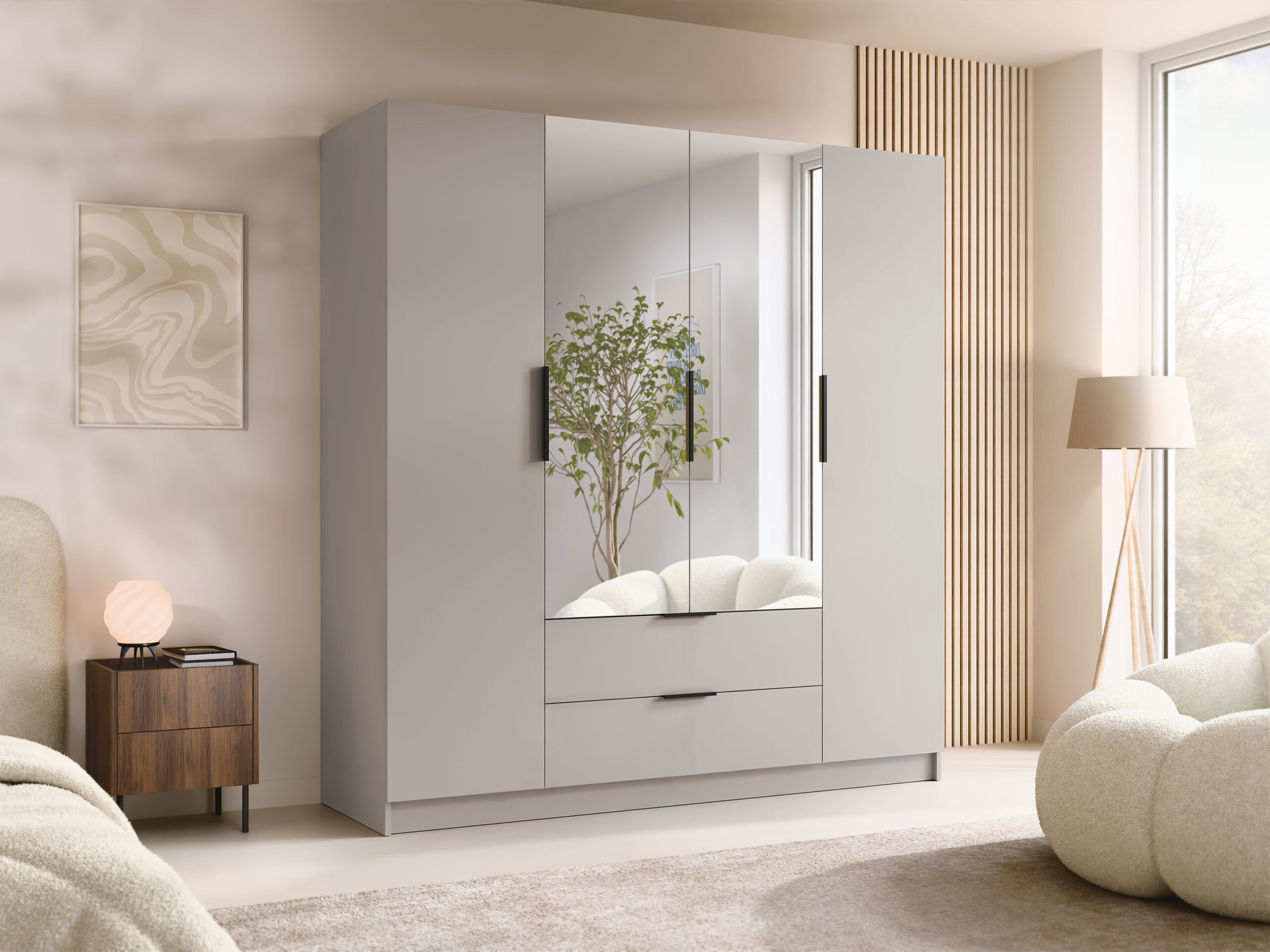 Kleiderschrank Closico Cadron II (Kaschmir)