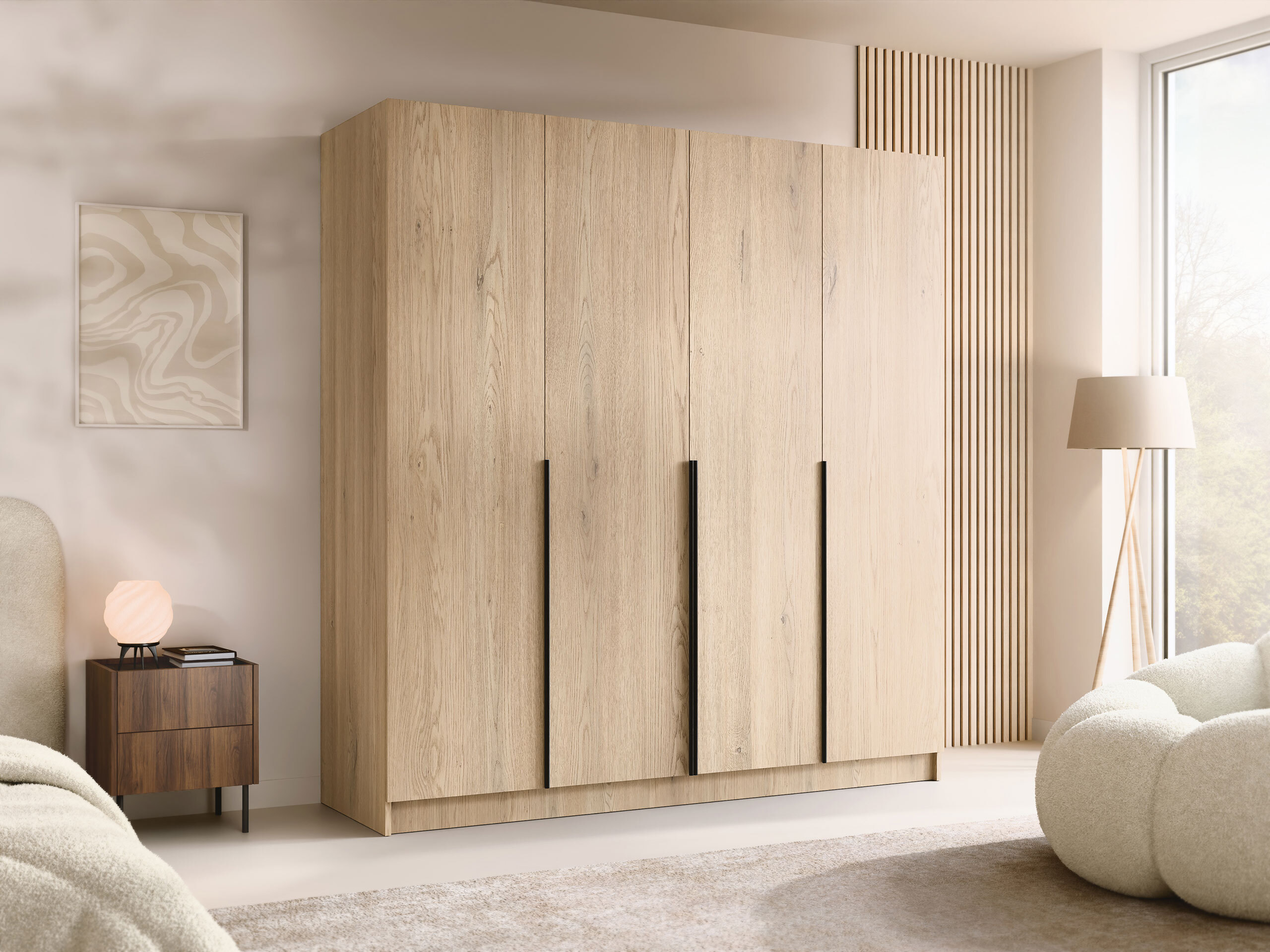 Kleiderschrank Closico Navor I (Eiche Cremona)